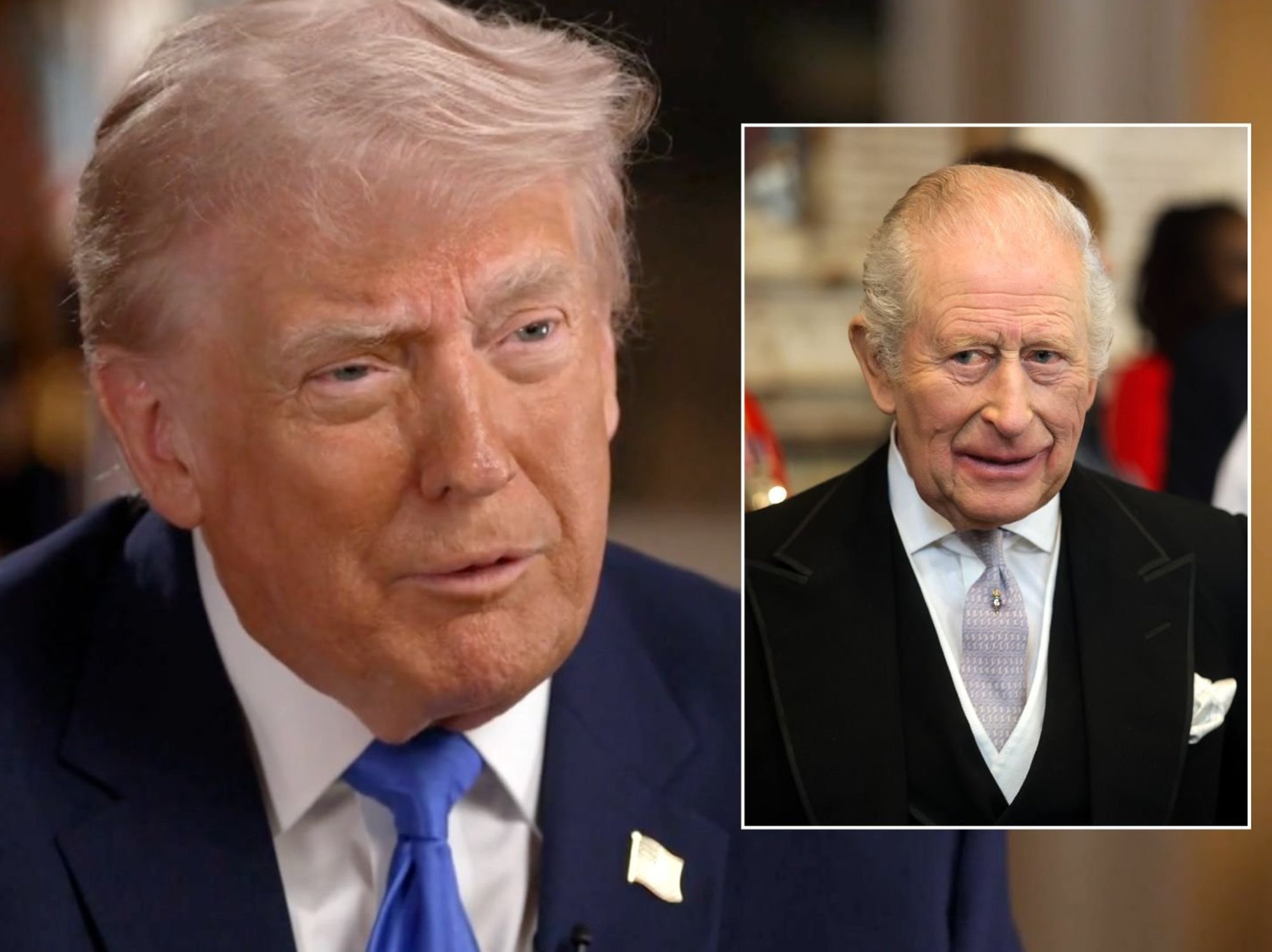 Donald Trump insists King Charles 'will be very safe' in the US