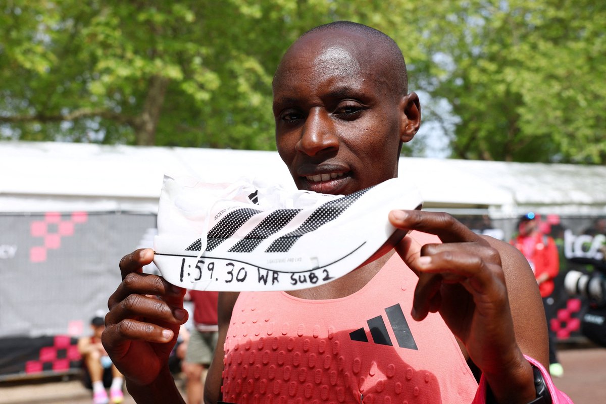 Sabastian Sawe went to 'great lengths' to prove he's NOT doping as he celebrates London Marathon