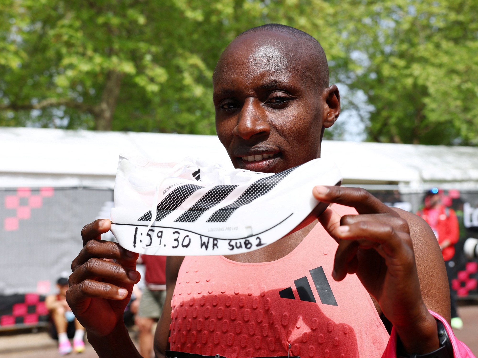 Sabastian Sawe went to 'great lengths' to prove he's NOT doping as he celebrates London Marathon
