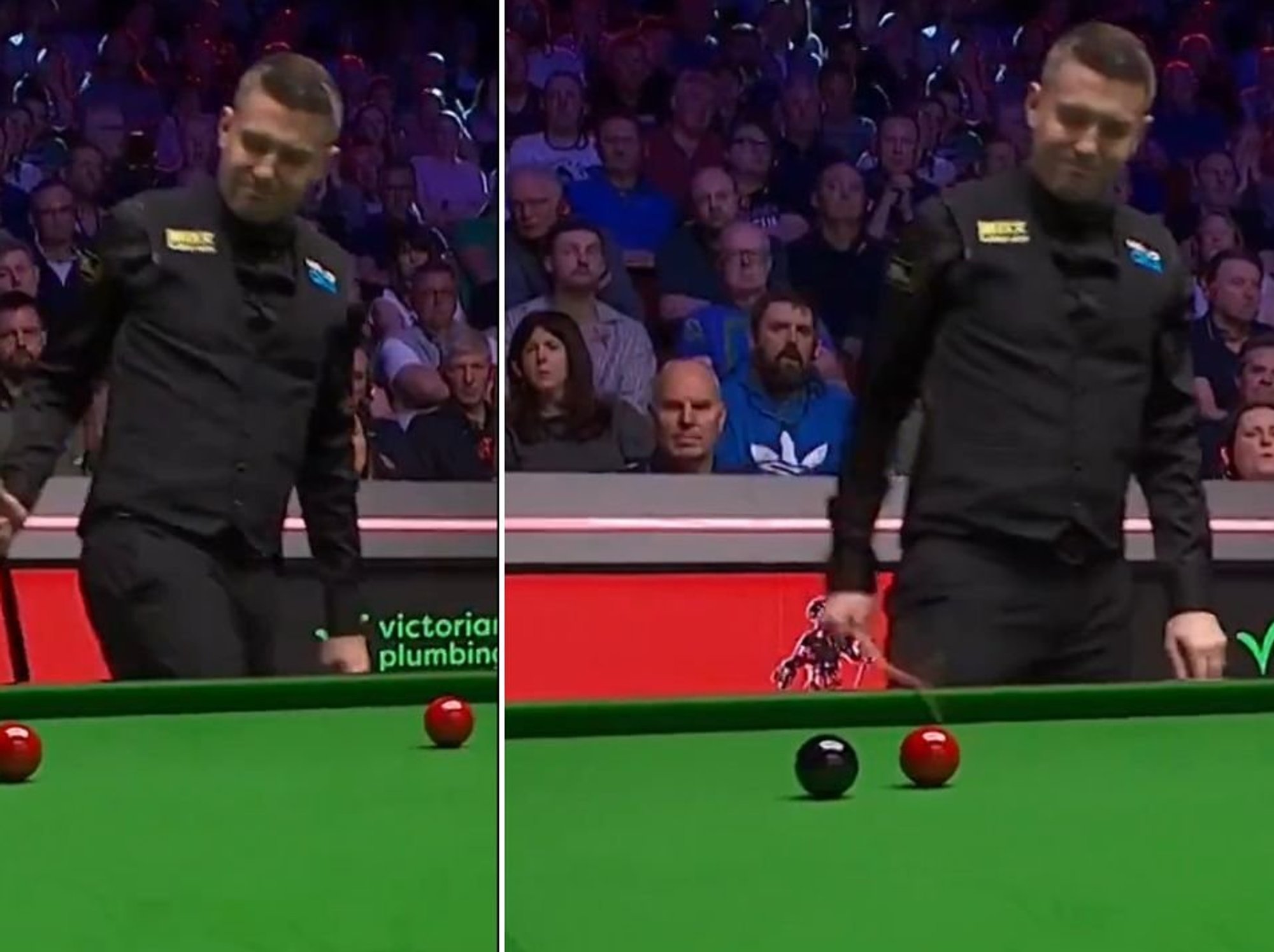 Mark Selby sparks Crucible gasps after furious outburst in World Championship match