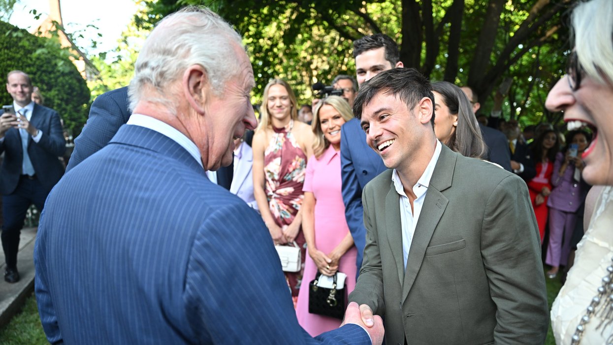 King Charles catches up with British sporting hero during US State Visit