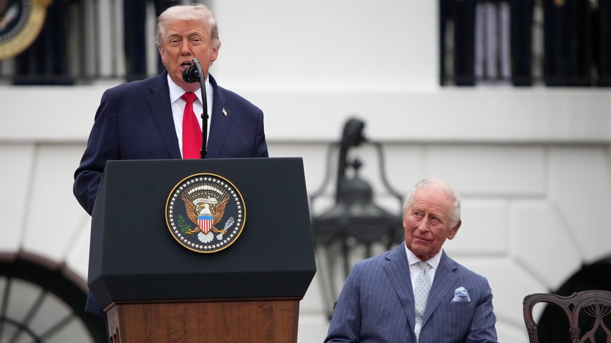 Donald Trump admits he wants to break protocol for King's address to Congress: 'A step too far!'