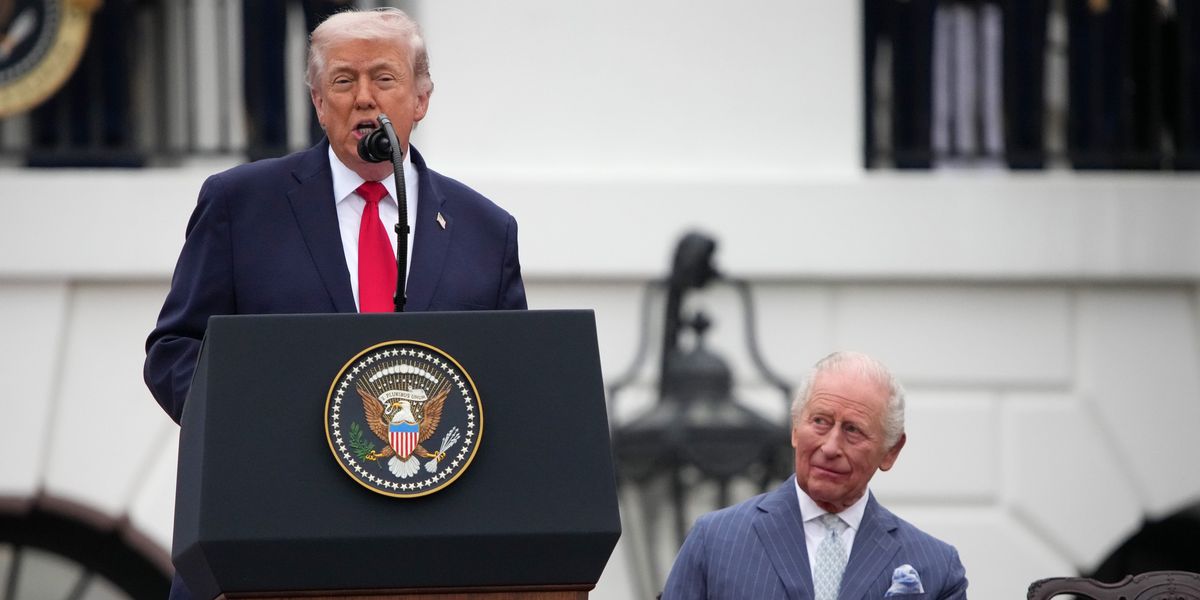 Donald Trump admits he wants to break protocol for King’s address to Congress: ‘A step too far!’ Donald Trump admits he wants to break protocol for King’s address to Congress: ‘A step too far!’