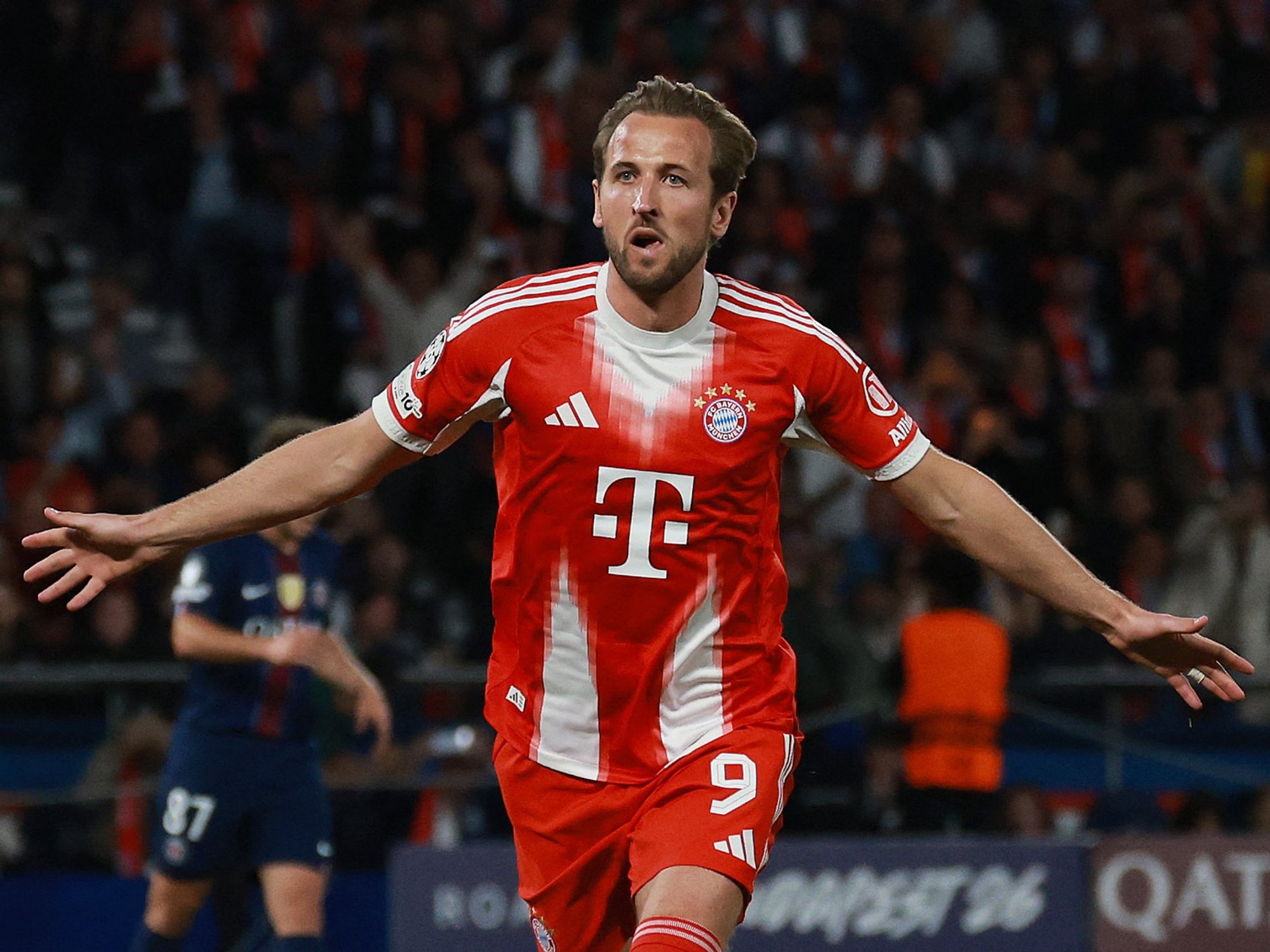 Harry Kane breaks Steven Gerrard's Champions League record in pulsating PSG vs Bayern Munich clash