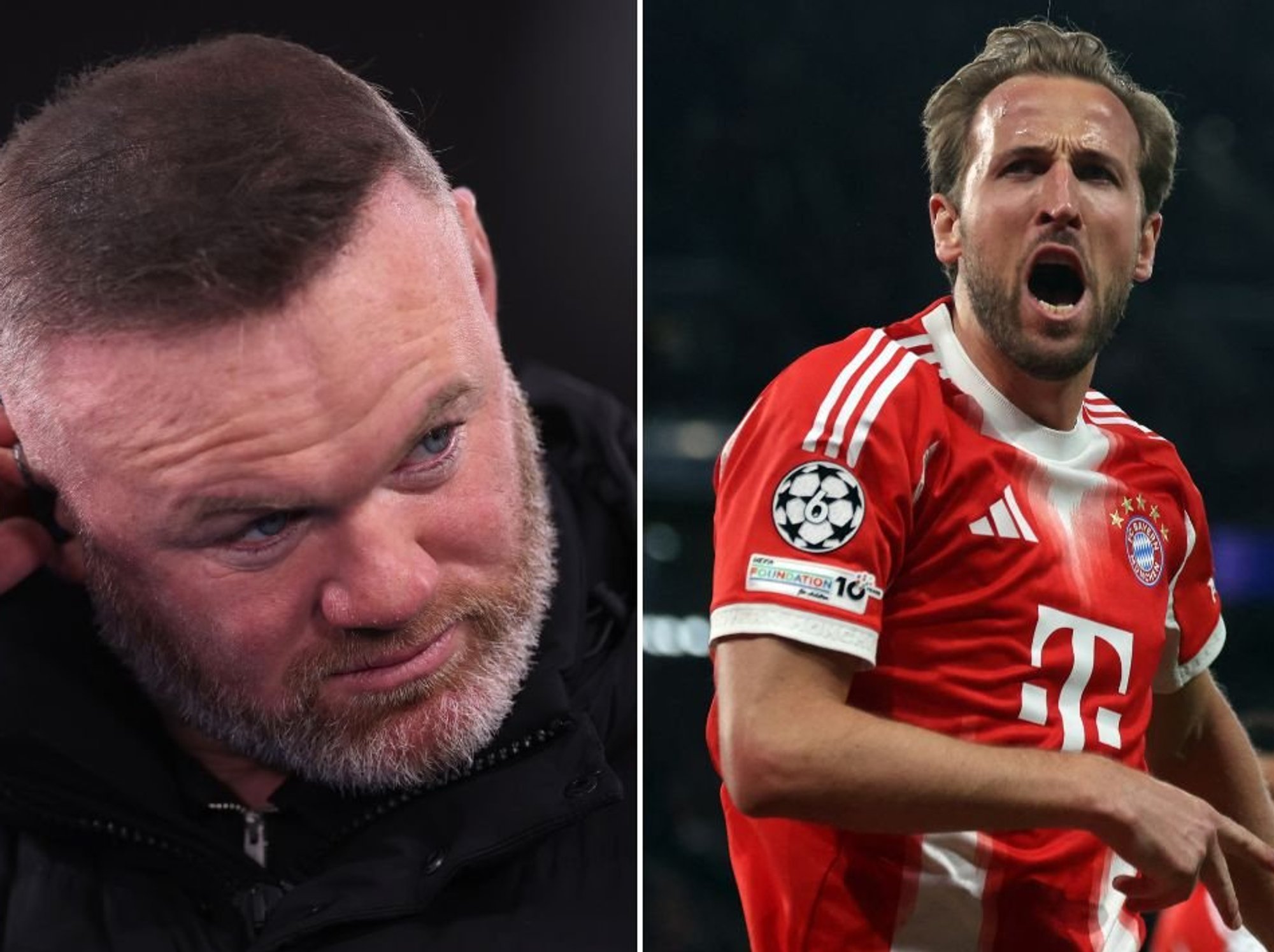 Wayne Rooney blasts Harry Kane over post-match interview after Bayern Munich's PSG loss