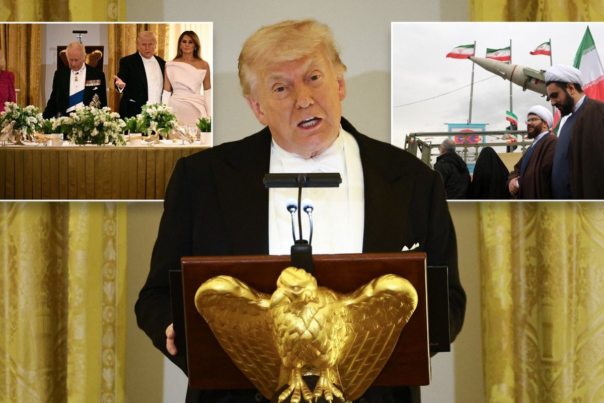 King Charles 'agrees that Iran must never have a nuclear weapon', Donald Trump declares