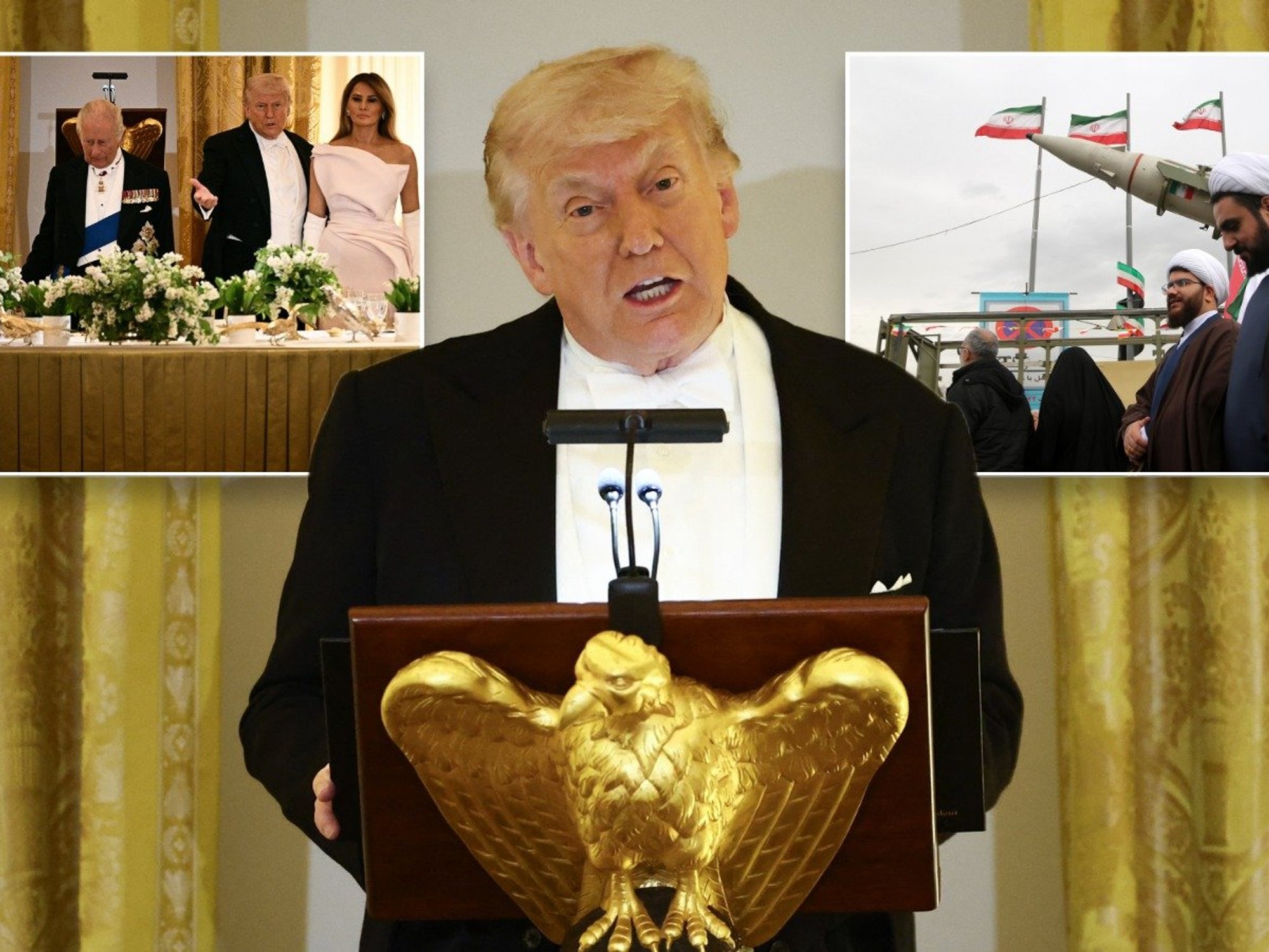 King Charles 'agrees that Iran must never have a nuclear weapon', Donald Trump declares