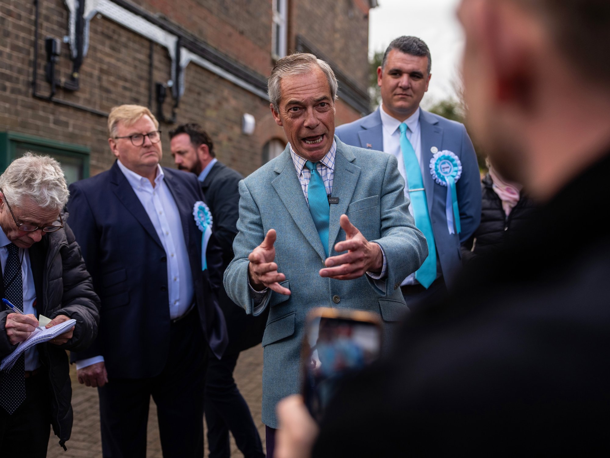 Nigel Farage reveals his home was firebombed as Reform leader opens up about 'grim reality'