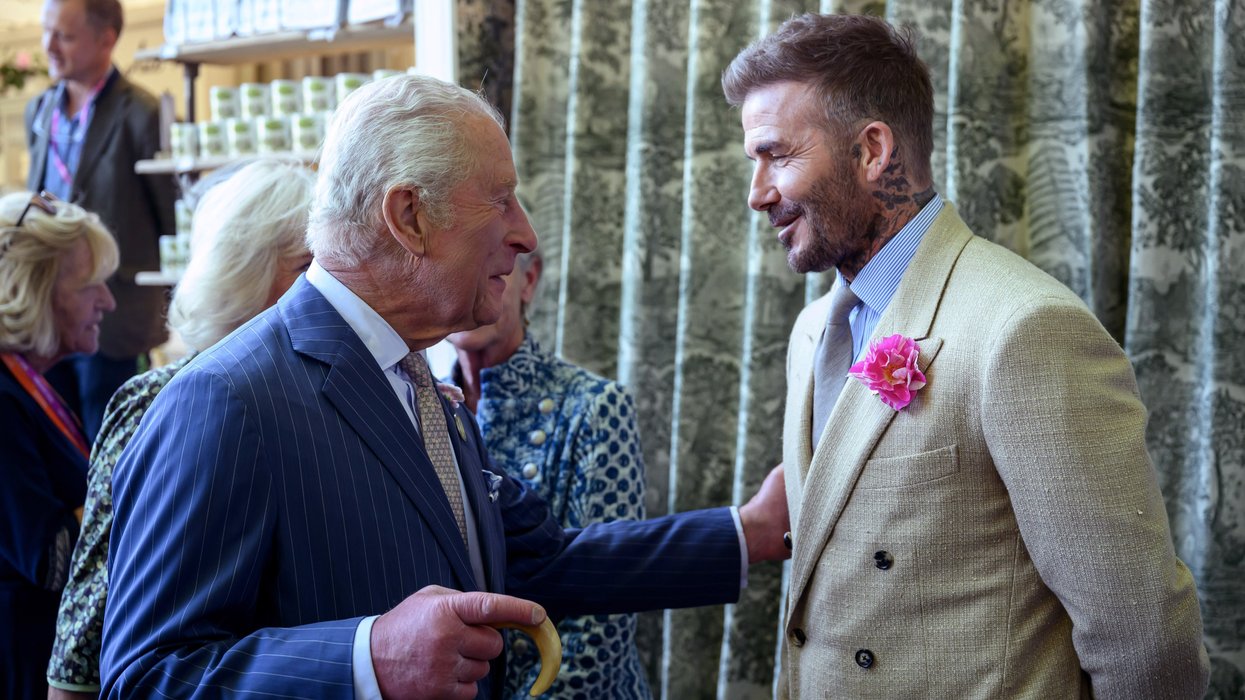 David Beckham hails King Charles's 'great leadership' and 'remarkable elegance'
