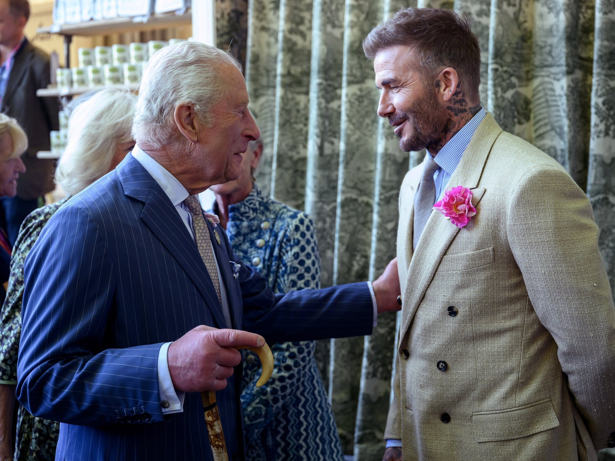 David Beckham hails King Charles's 'great leadership' and 'remarkable elegance'