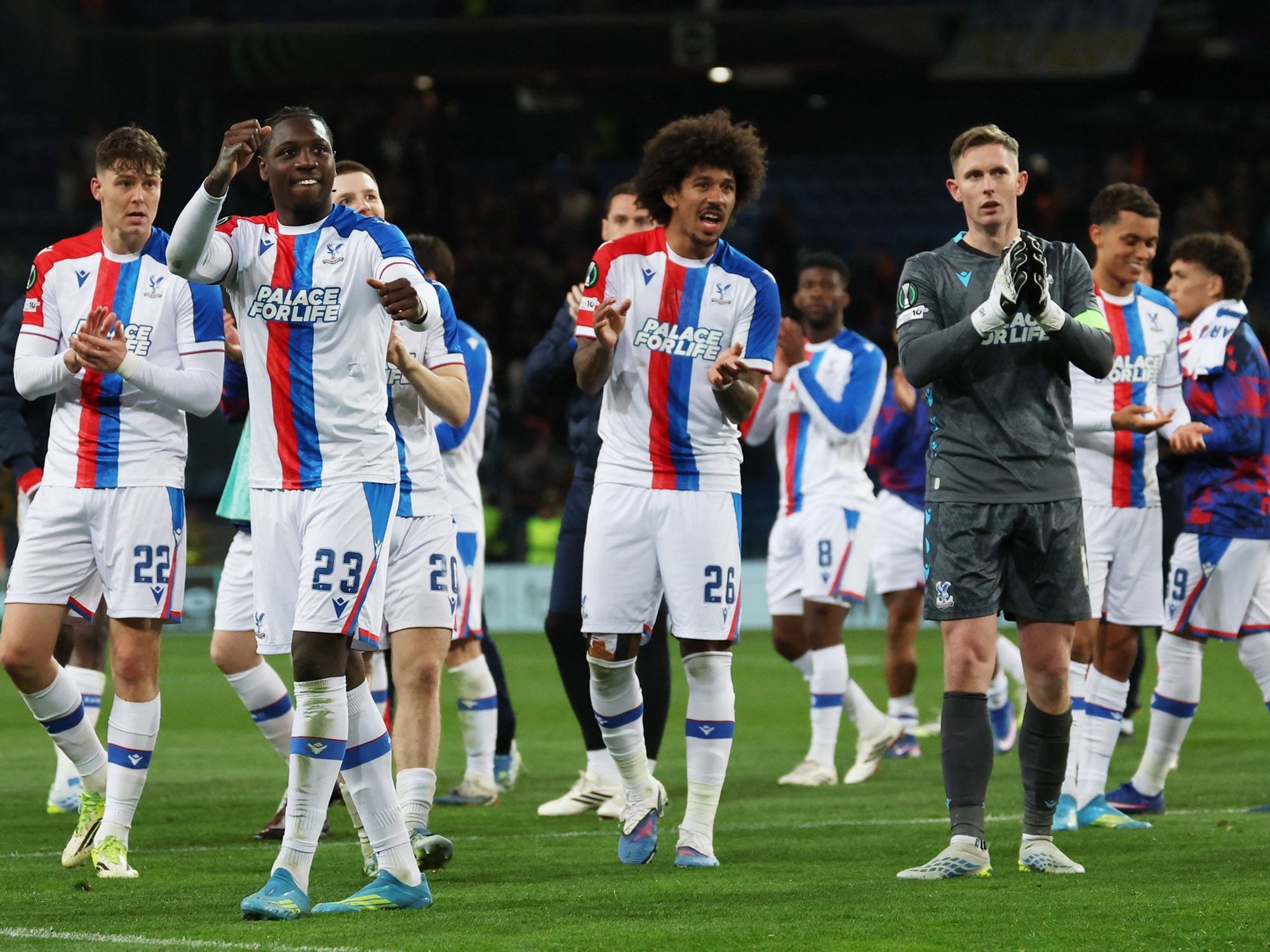 Crystal Palace one step closer to European glory with brilliant first-leg victory over Shakhtar