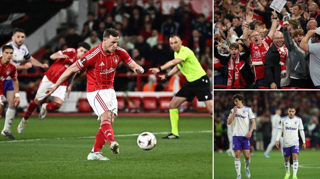 Nottingham Forest draw first blood in Europa League clash against Aston Villa