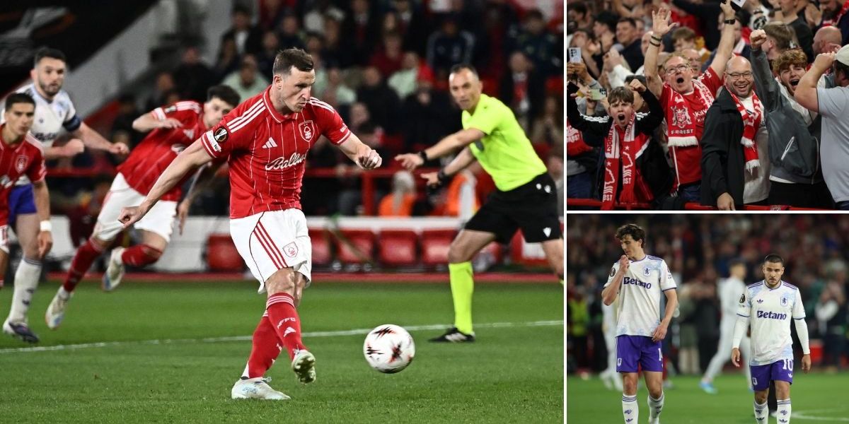 Nottingham Forest draw first blood in Europa League clash against Aston Villa Nottingham Forest draw first blood in Europa League clash against Aston Villa