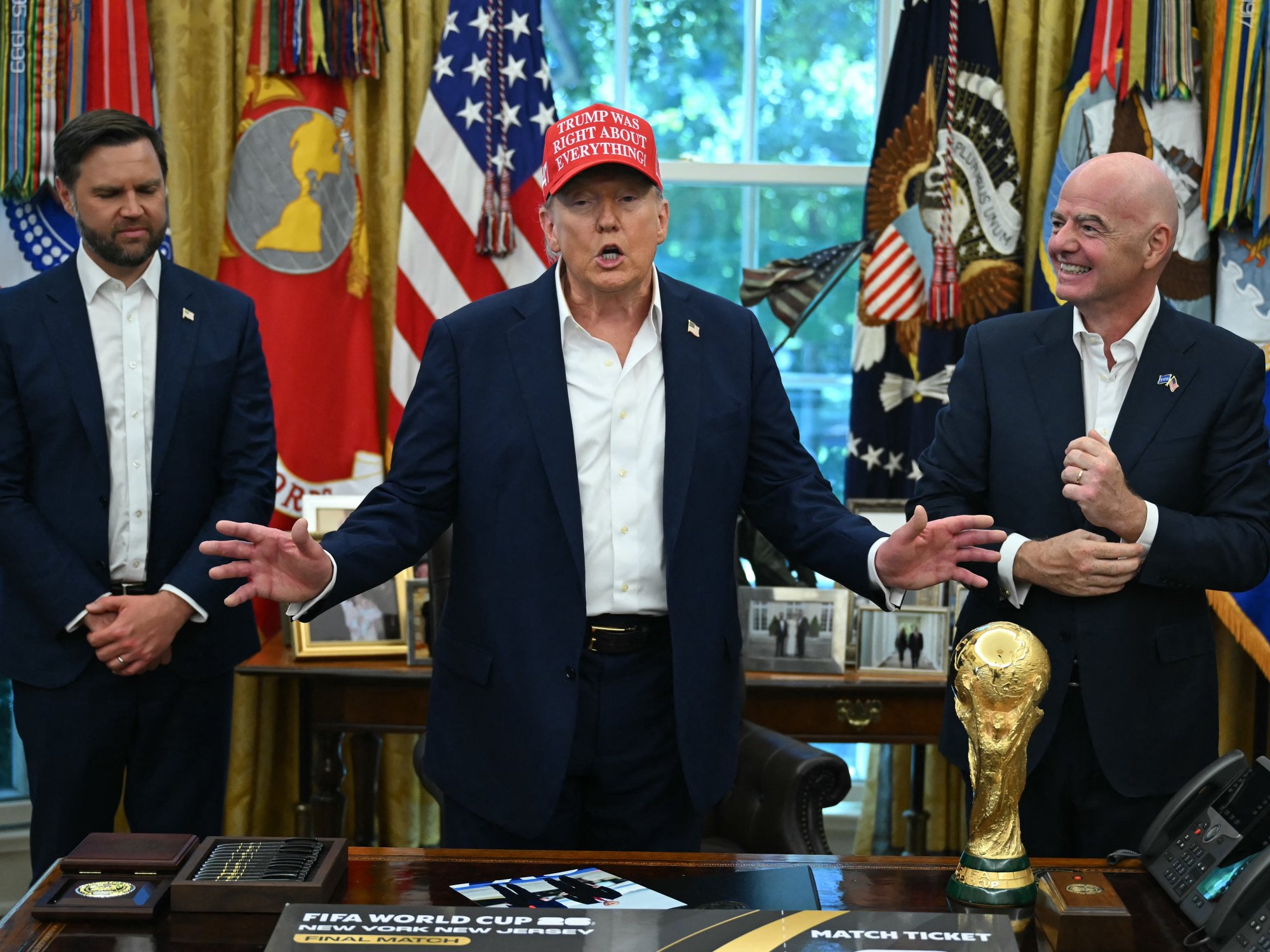 Donald Trump gives green light for Iran to play at World Cup