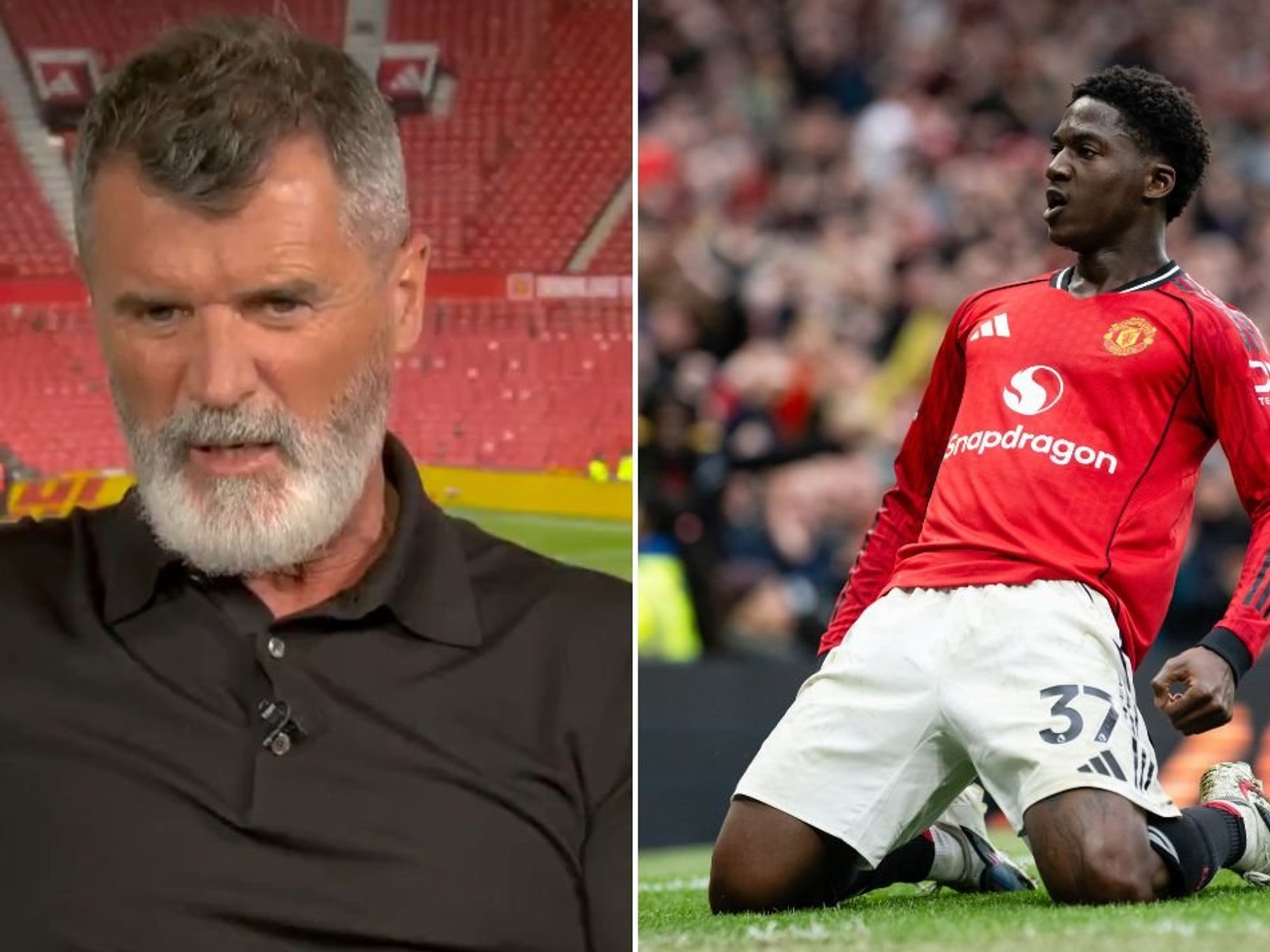 Roy Keane doesn't hold back on Kobbie Mainoo after Man Utd star scores winner vs Liverpool