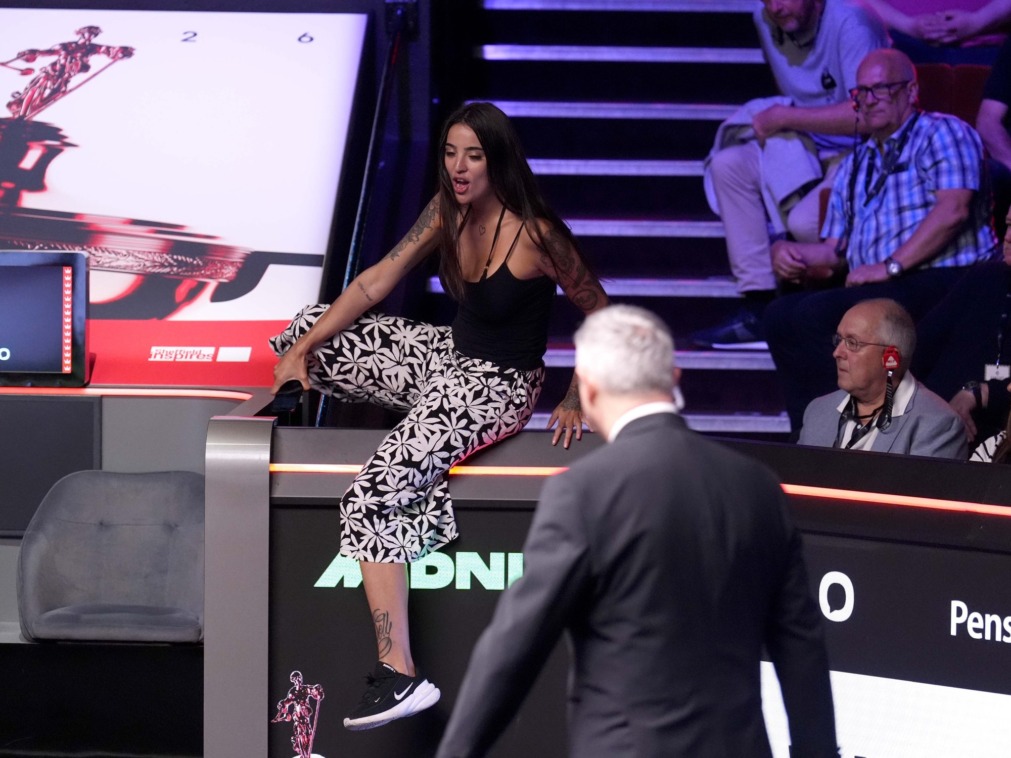 World Snooker Championship protester identified after causing chaos in Shaun Murphy and Wu Yize final