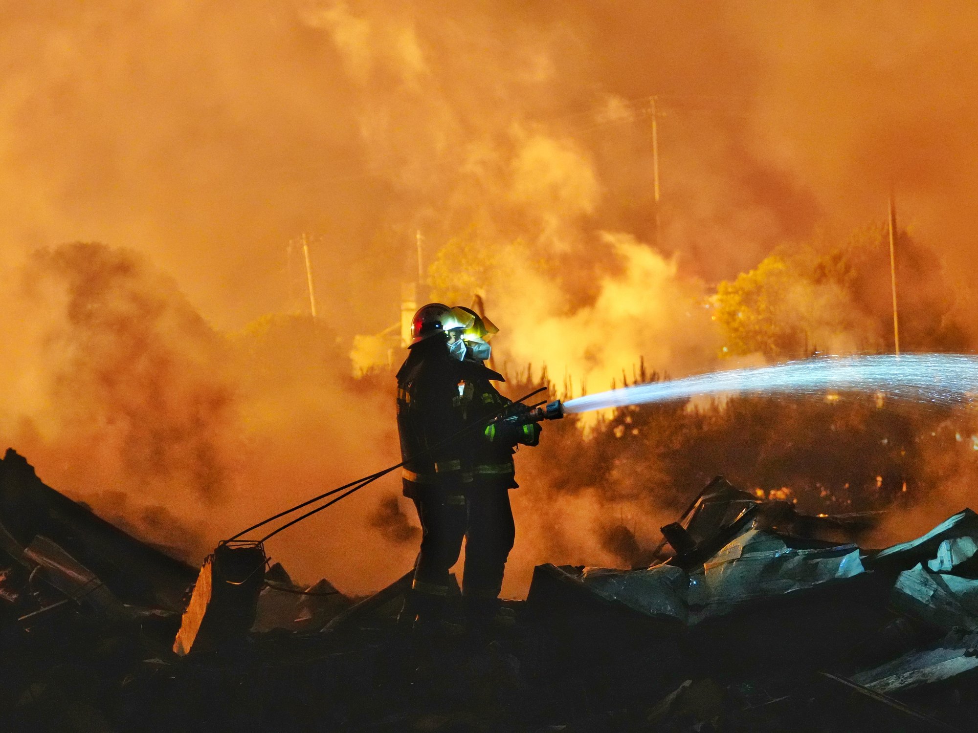 At least 21 people killed and dozens injured after explosion at Chinese fireworks factory