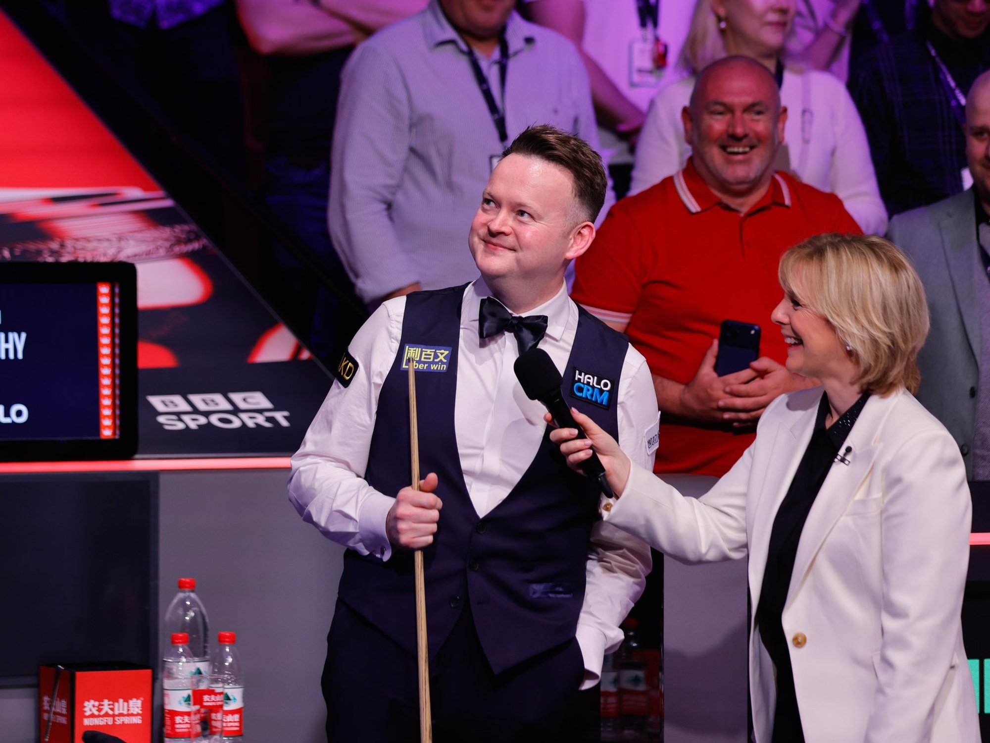 Shaun Murphy's fiancée message cracks Crucible up after another World Championship heartbreak