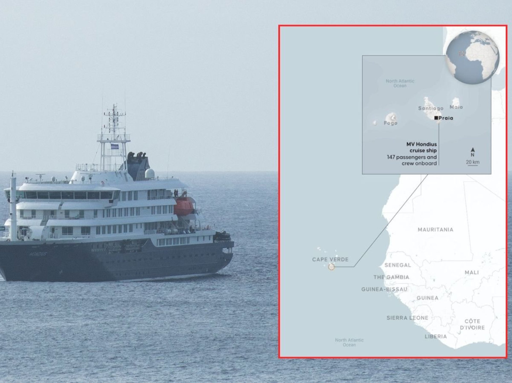 Second Briton on cruise ship shows hantavirus symptoms as UK coordinates evacuation