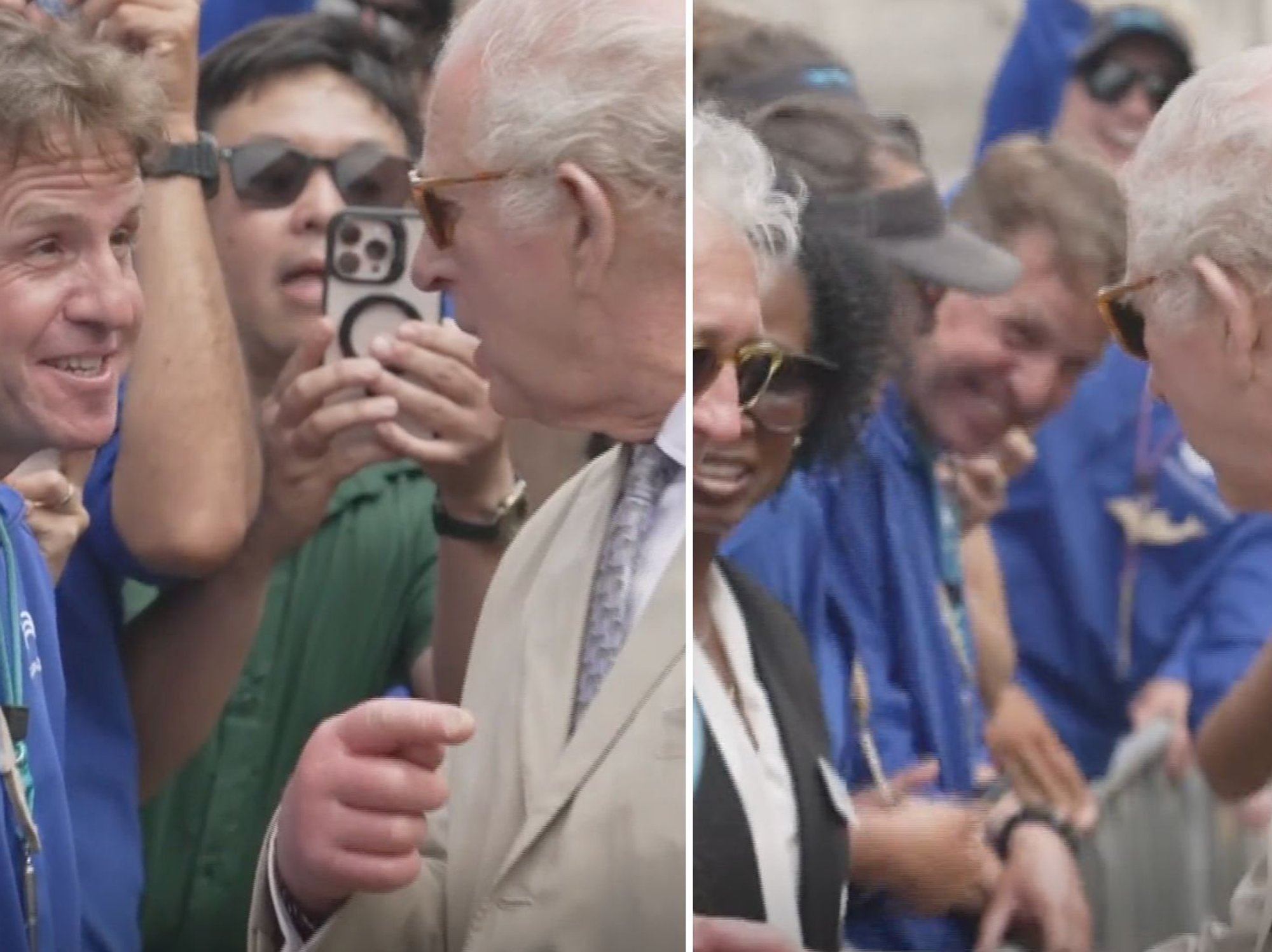 Royal fan's hilarious reaction to meeting King Charles in Bermuda