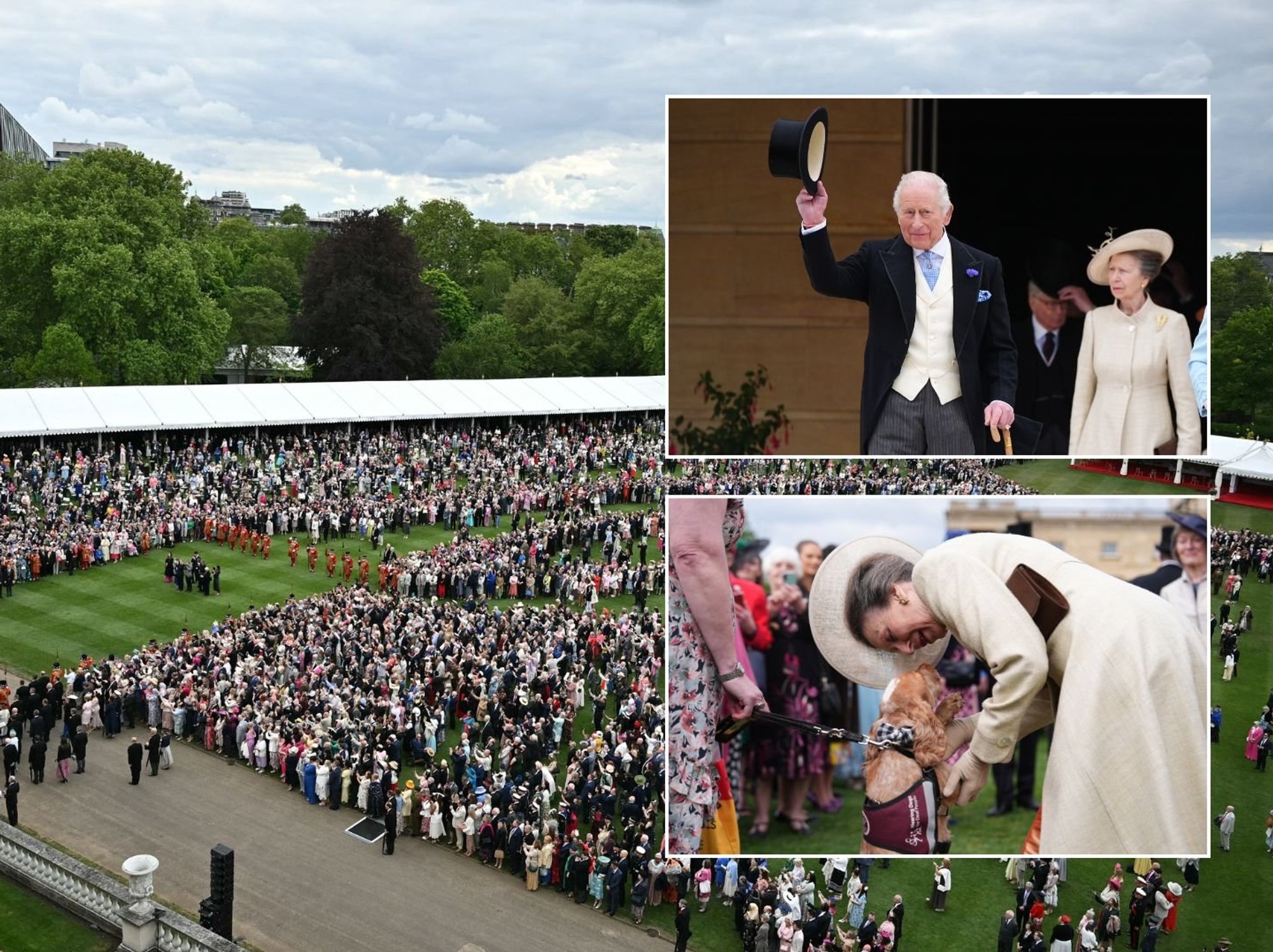King Charles and Queen Camilla celebrate special date by hosting first garden party of 2026