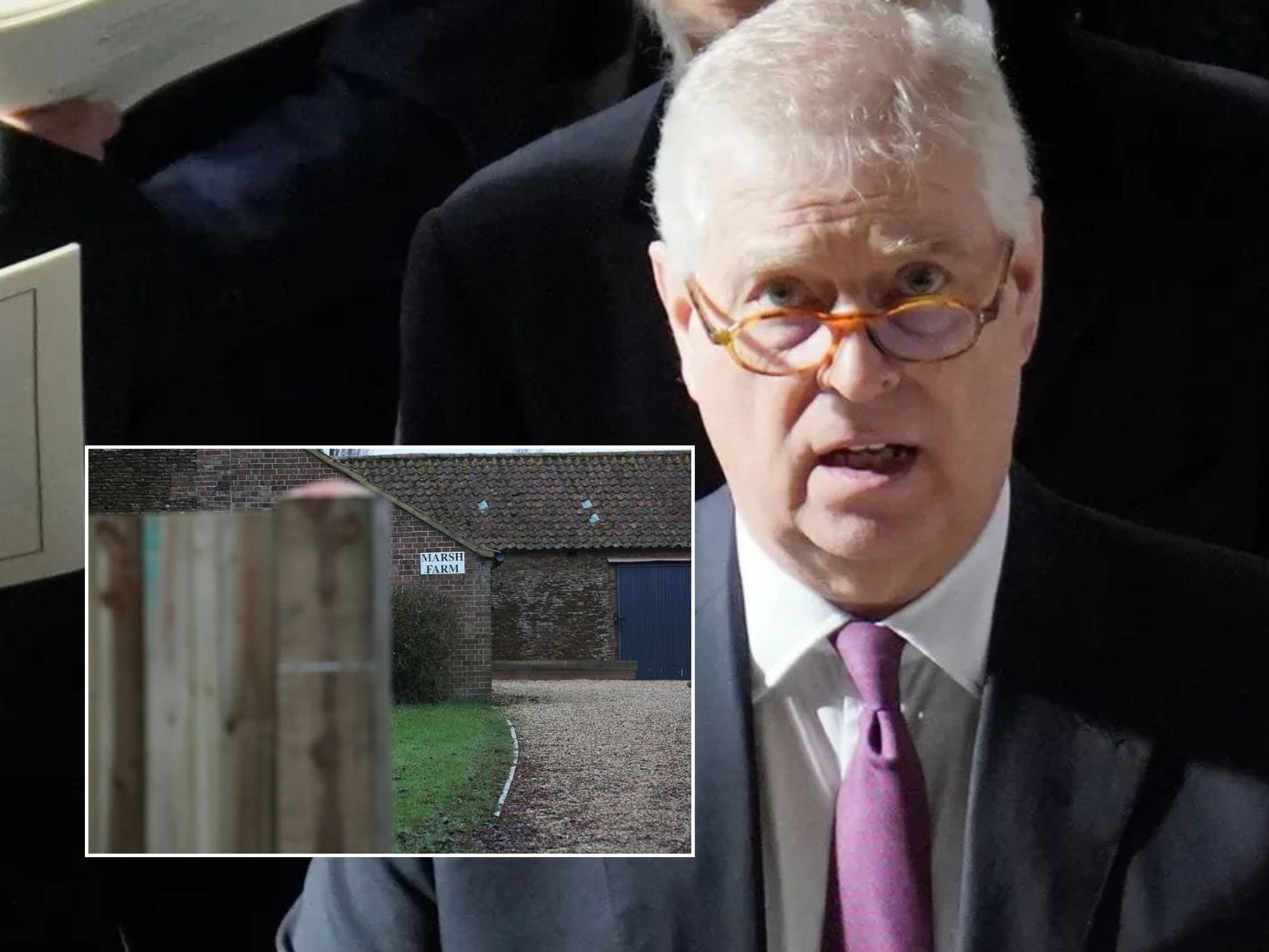 'Balaclava-clad' man arrested after confronting Andrew Mountbatten-Windsor