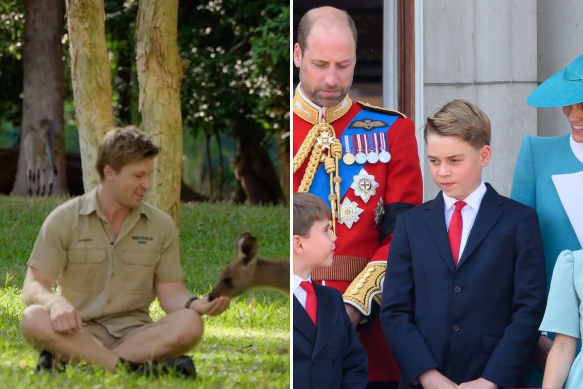 George, Charlotte and Louis receive thanks from Robert Irwin after 'perfect' gesture