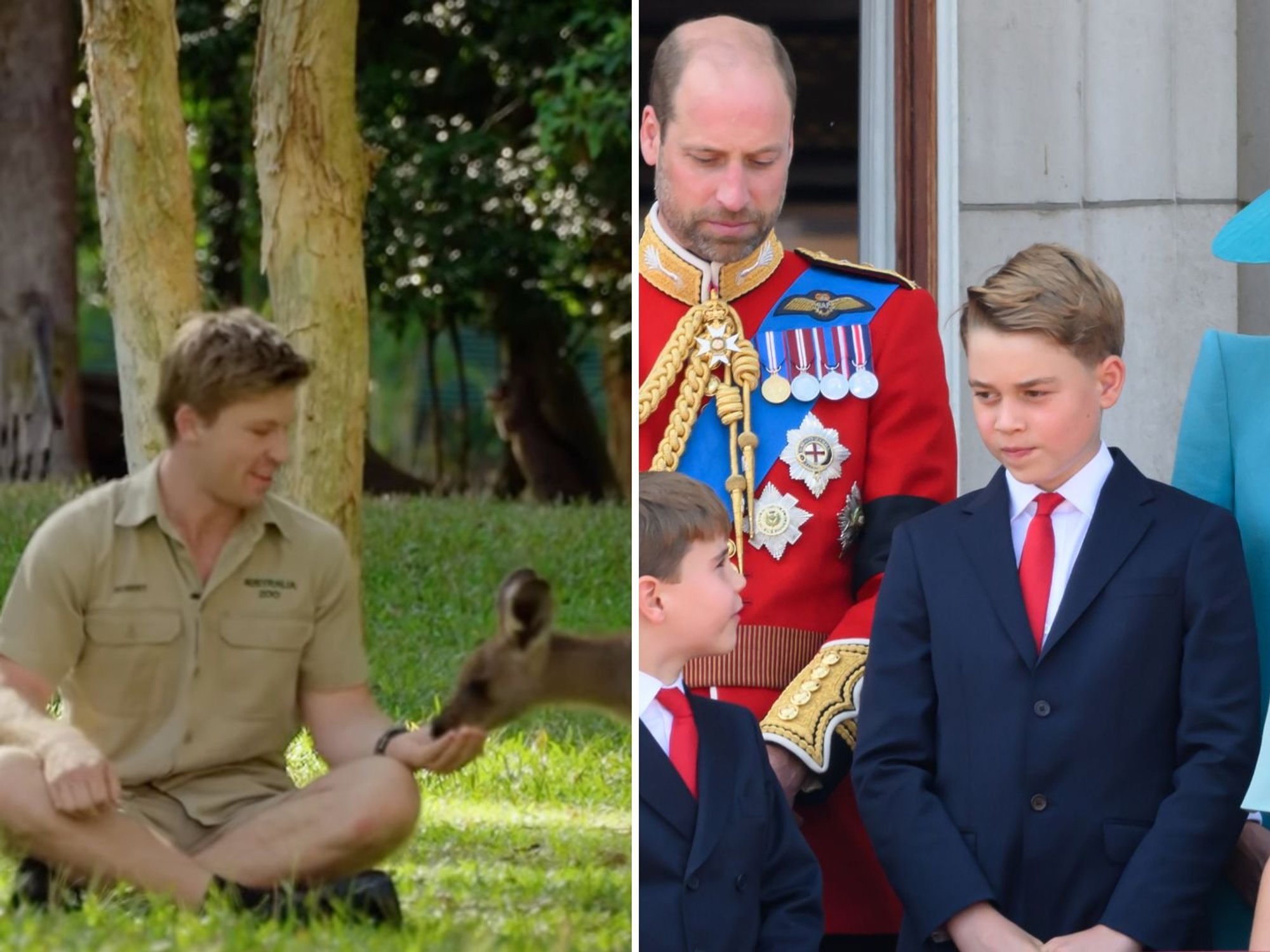 George, Charlotte and Louis receive thanks from Robert Irwin after 'perfect' gesture