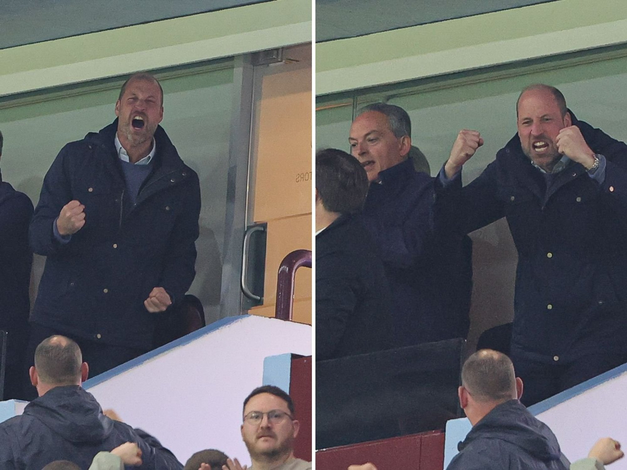 Prince William roars with emotion as Aston Villa triumph in Europa League