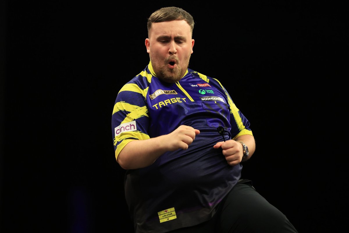 Luke Littler makes Luke Humphries admission after equalling own record in Leeds Premier League win