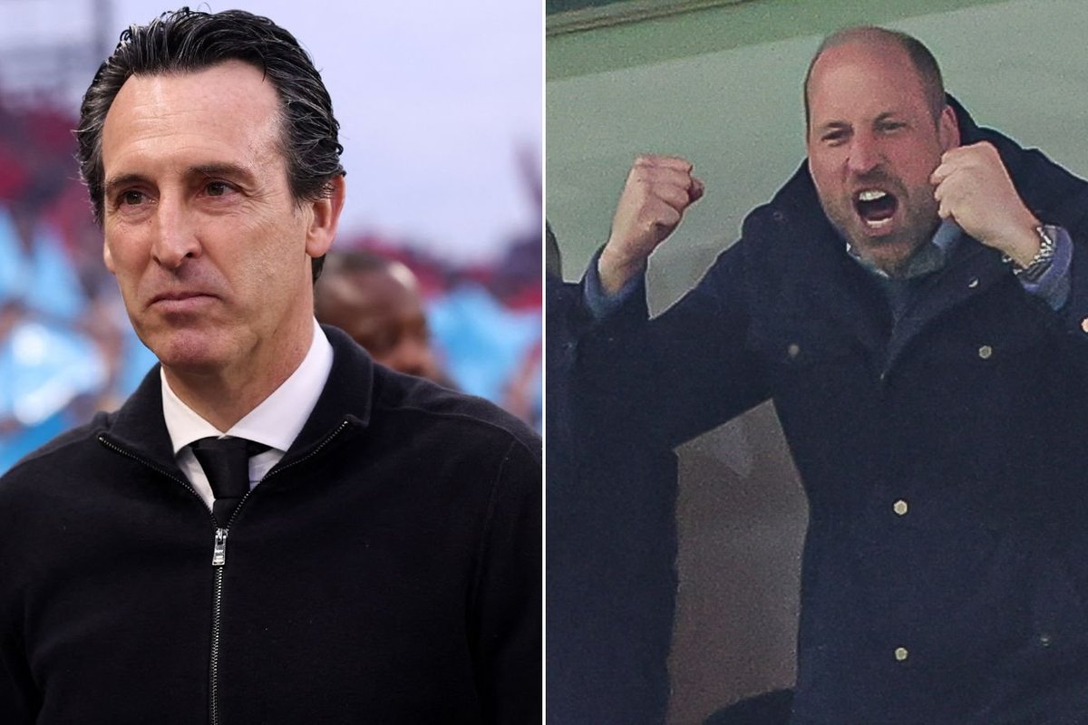 Aston Villa boss makes Prince William revelation after club reaches Europa League final