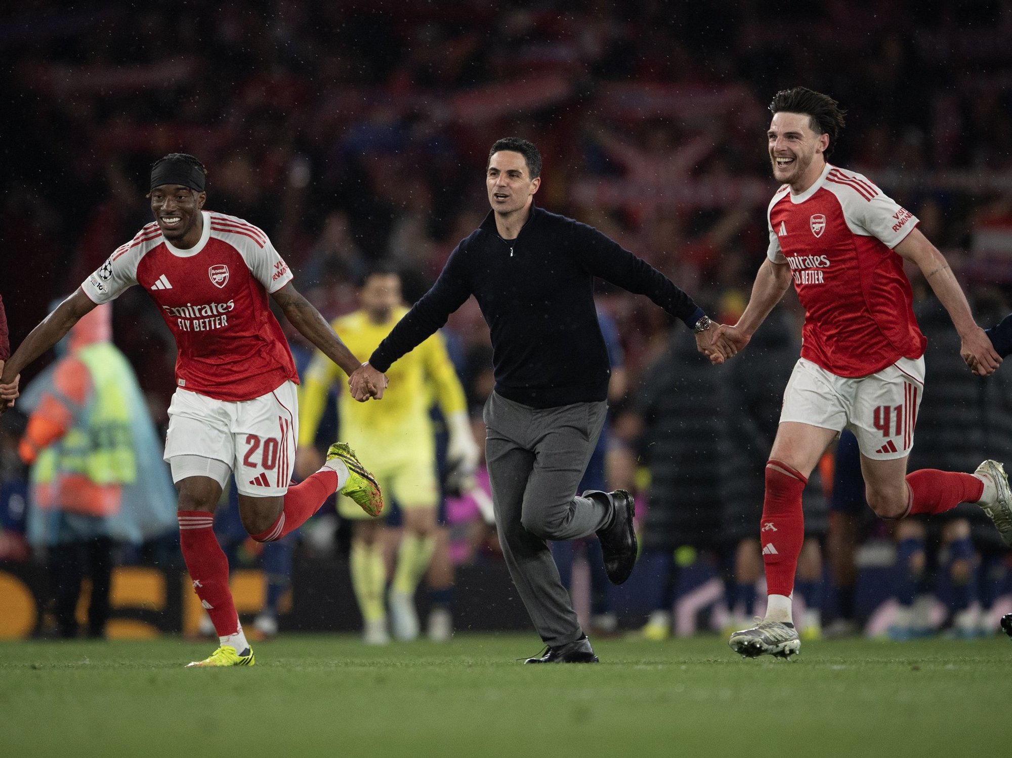 Former Arsenal star hits back at celebration police amid Premier League and Champions League pursuits
