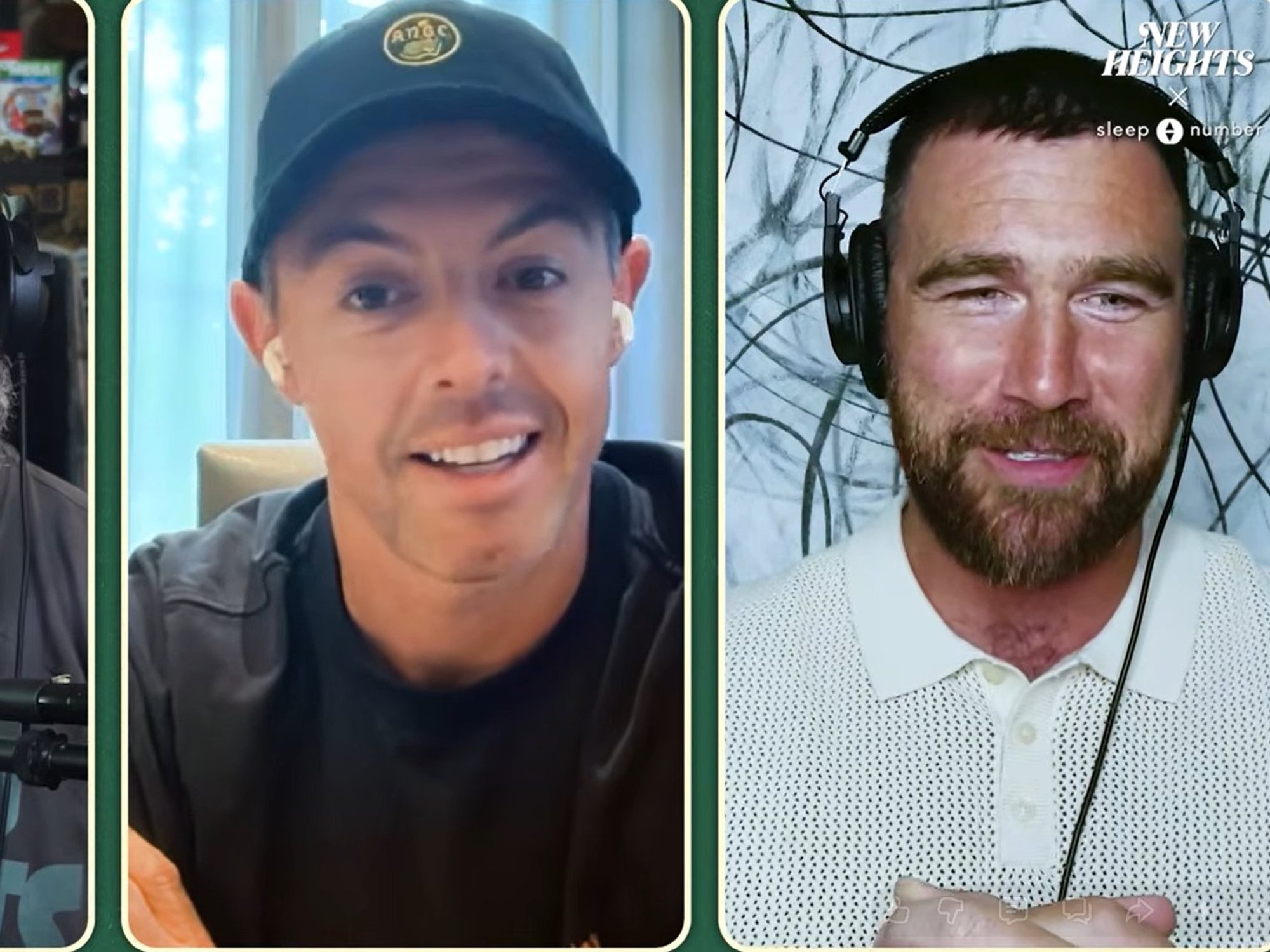 Rory McIlroy's one-word message to Travis Kelce over main difference between both Masters wins