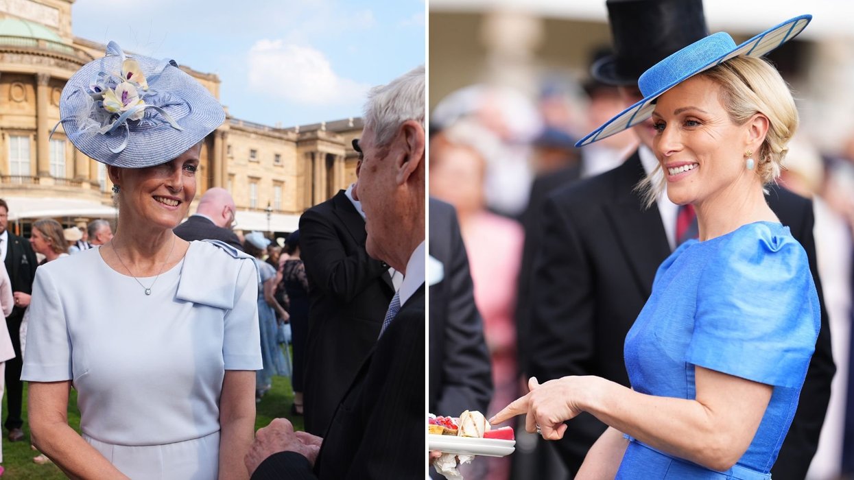 Zara Tindall and Sophie join Catherine and Prince William at Buckingham Palace garden party