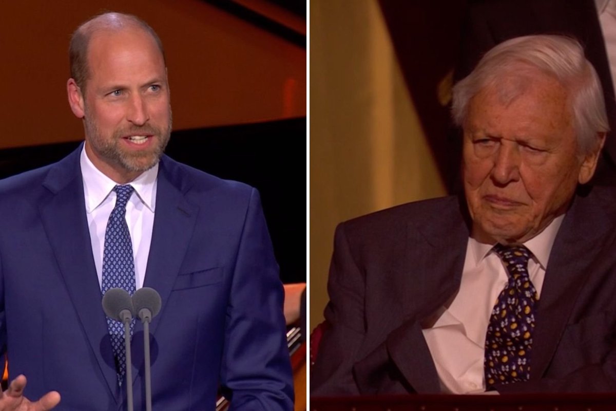 Prince William issues heartfelt speech at Royal Albert Hall for David Attenborough's 100th birthday