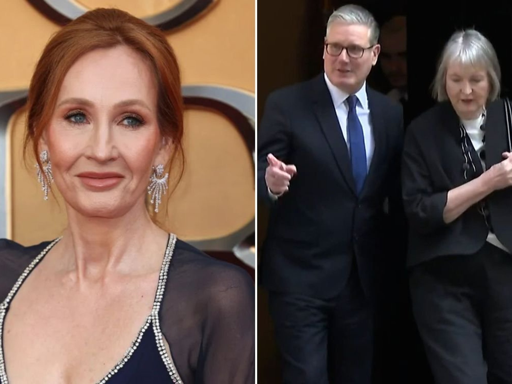 JK Rowling issues furious Keir Starmer rant over Harriet Harman advisor role
