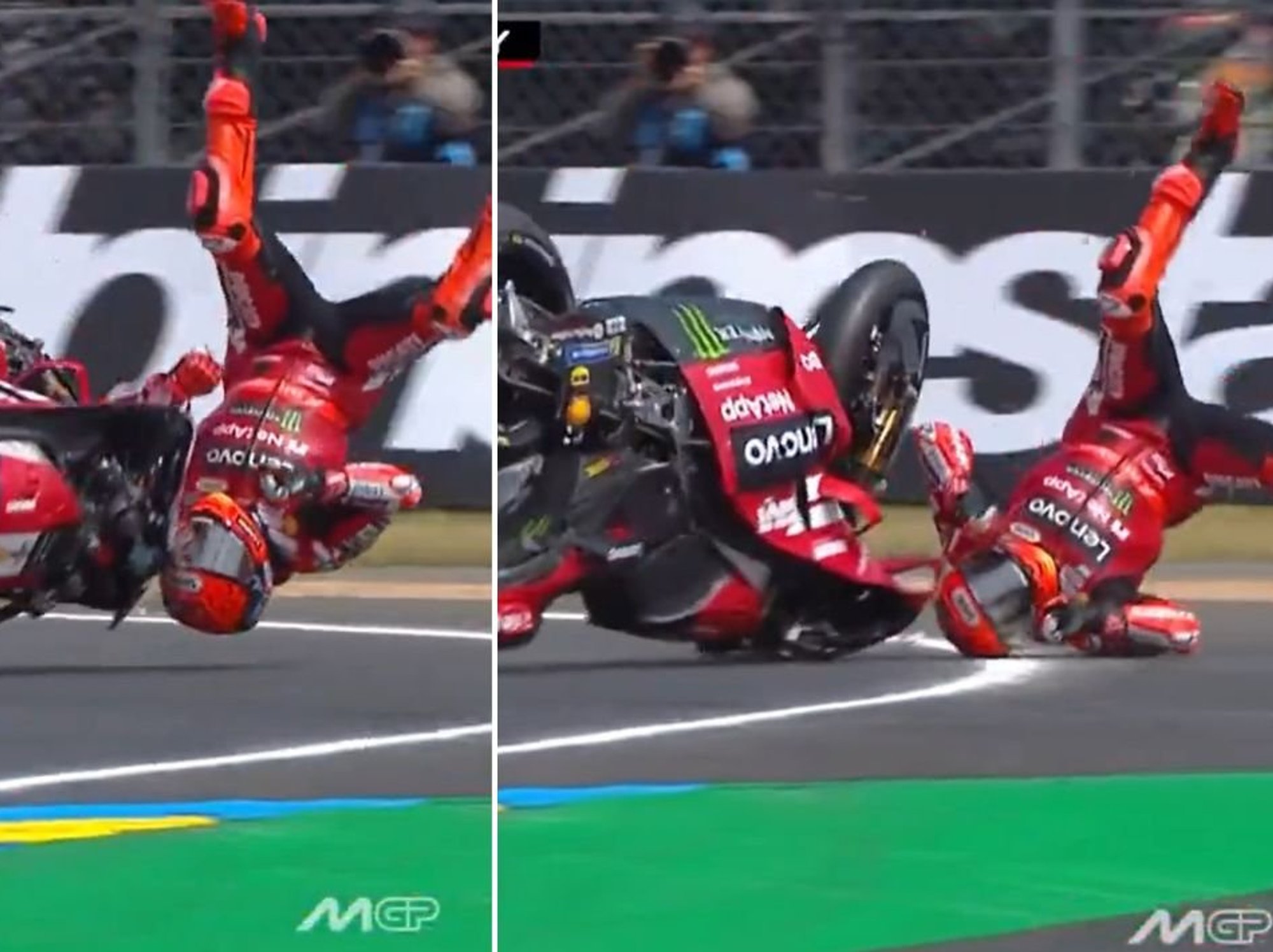 MotoGP icon Marc Marquez suffers horror crash as nightmare health update provided