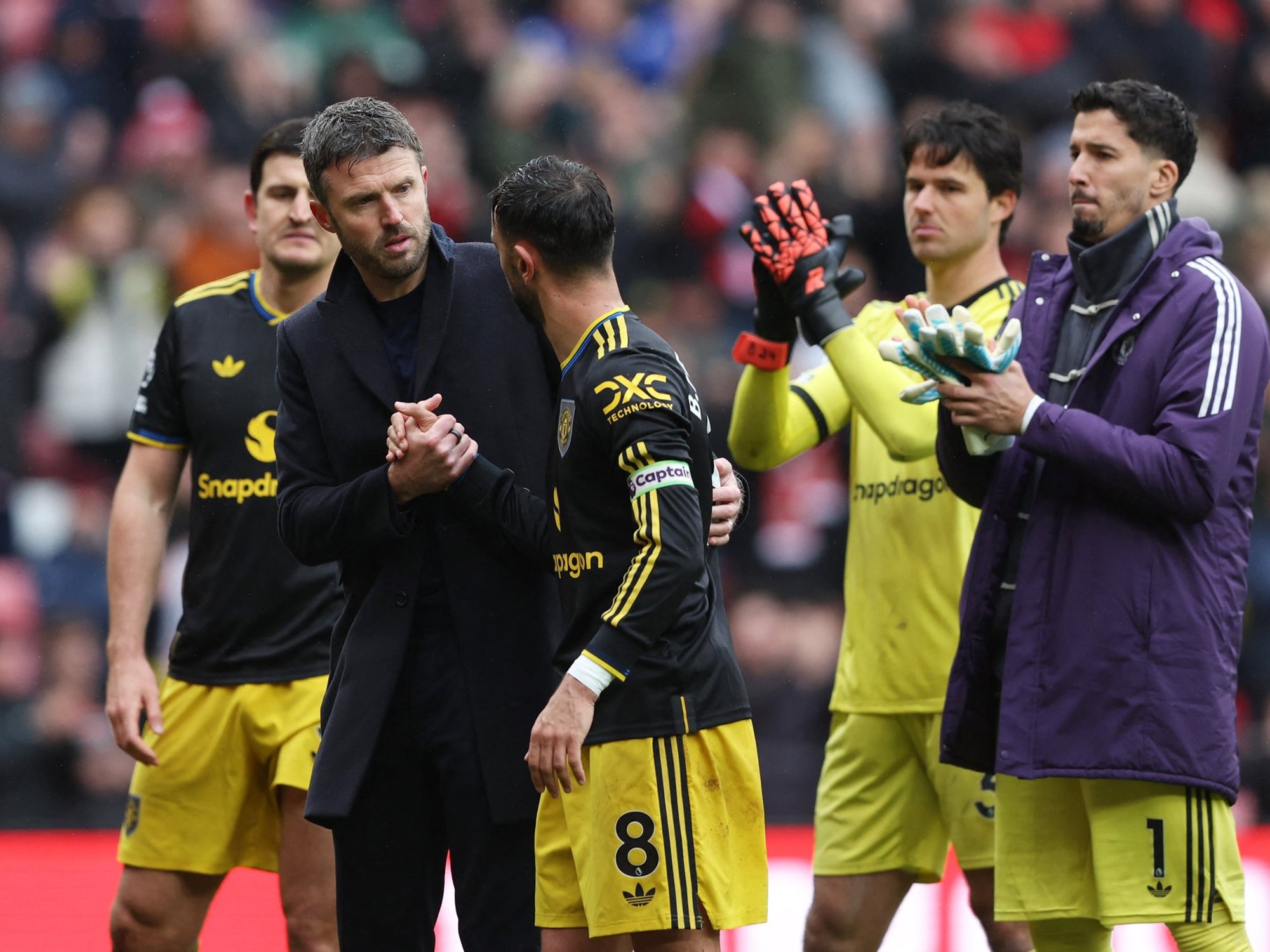 Michael Carrick sends warning to Man Utd players after Sunderland draw