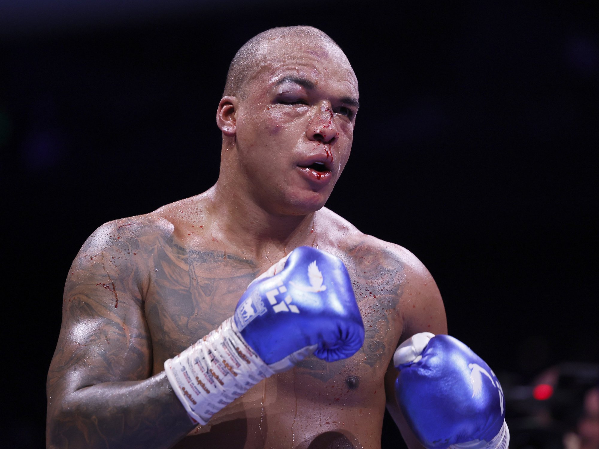 Fabio Wardley gives health update to his mother after losing Daniel Dubois boxing fight