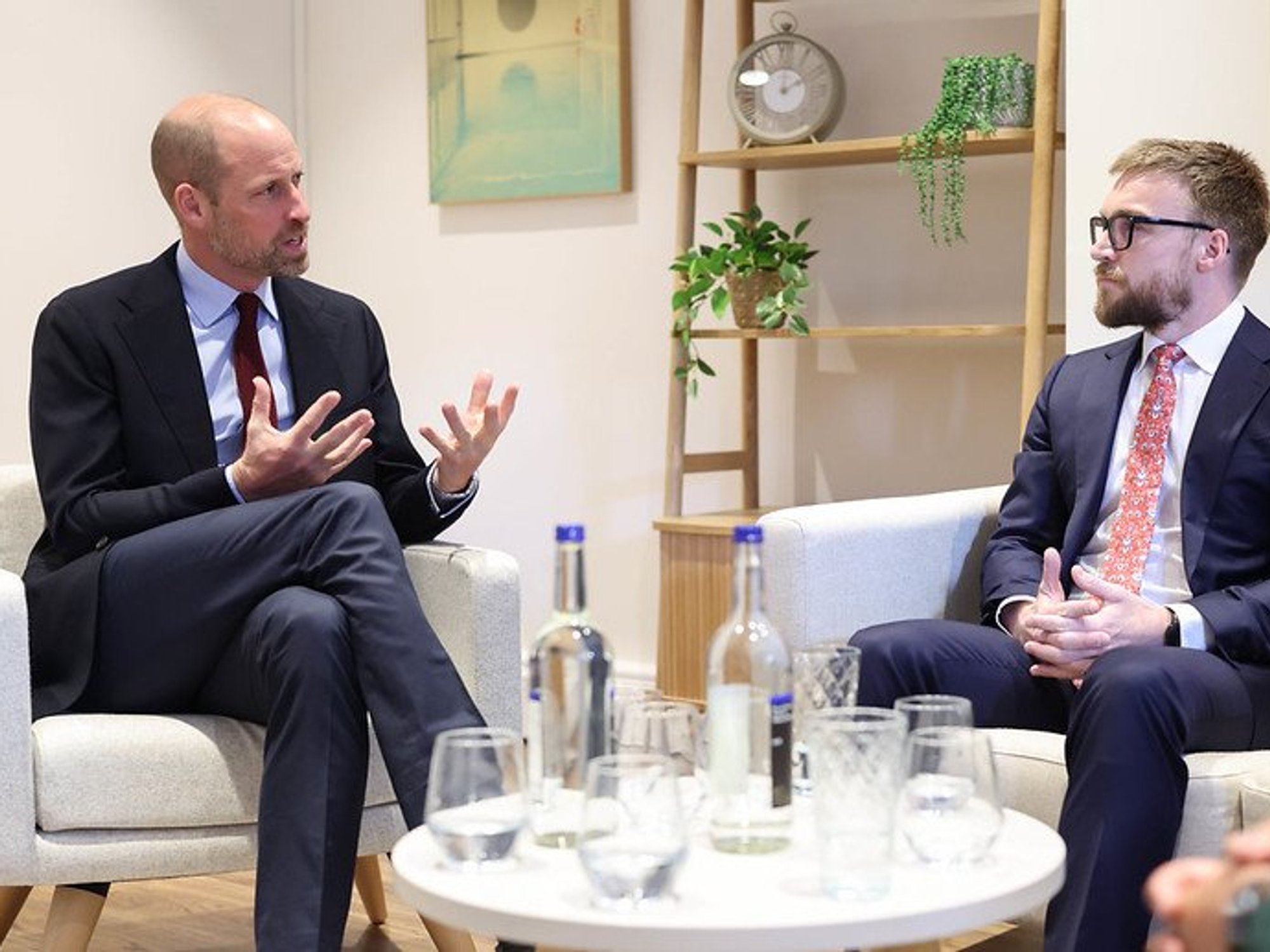 Prince William opens suicide prevention centre in Birmingham to mark Mental Health Awareness Week