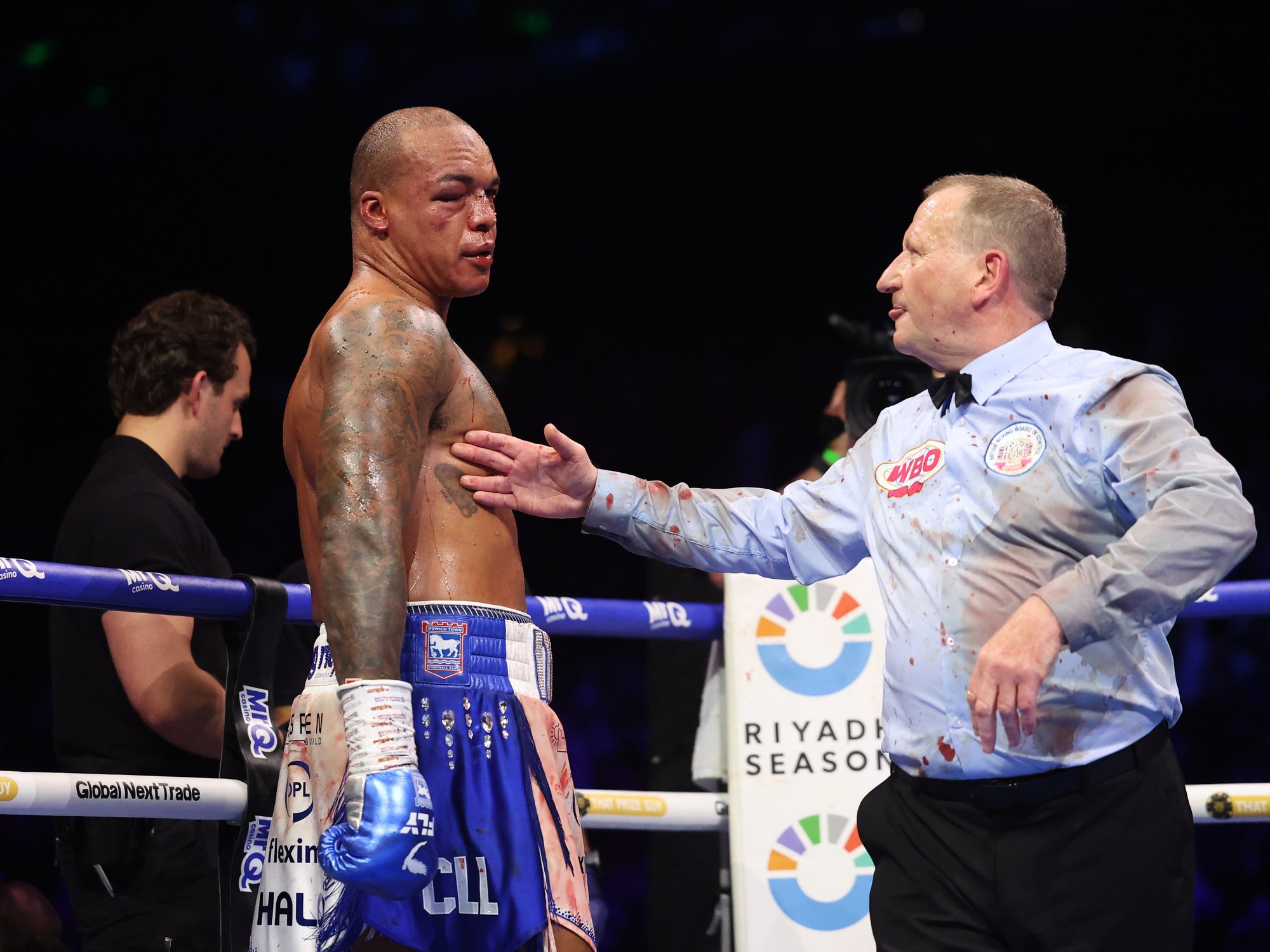 Fabio Wardley's camp demand answers from referee after Daniel Dubois defeat