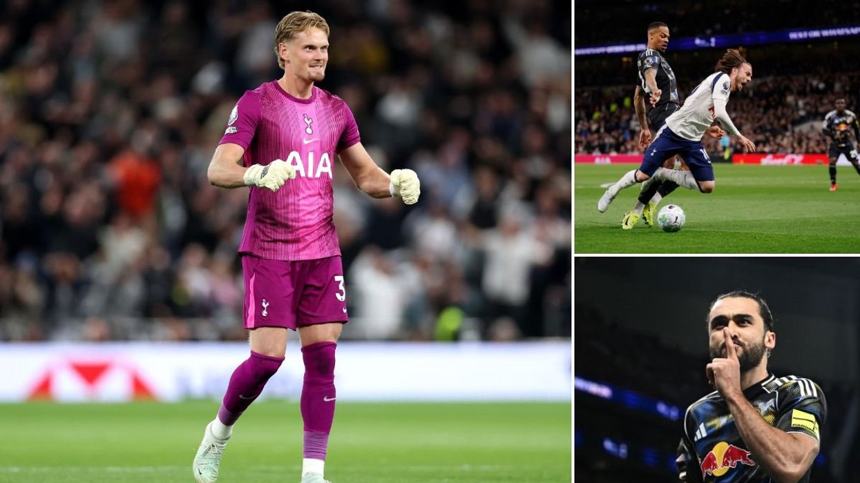 Antonin Kinsky produces stunning save but Tottenham denied penalty in dramatic Leeds draw