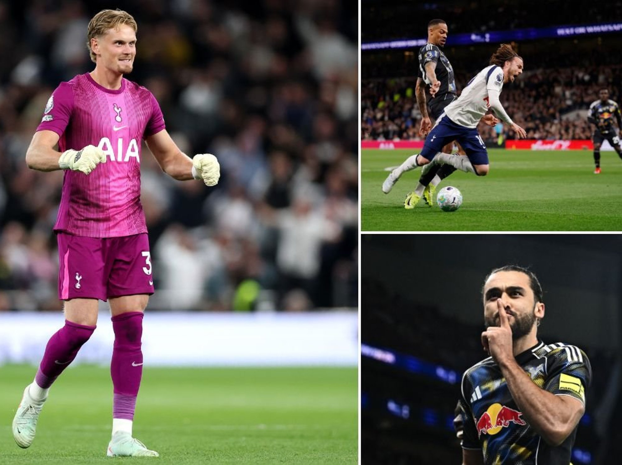 Antonin Kinsky produces stunning save but Tottenham denied penalty in dramatic Leeds draw