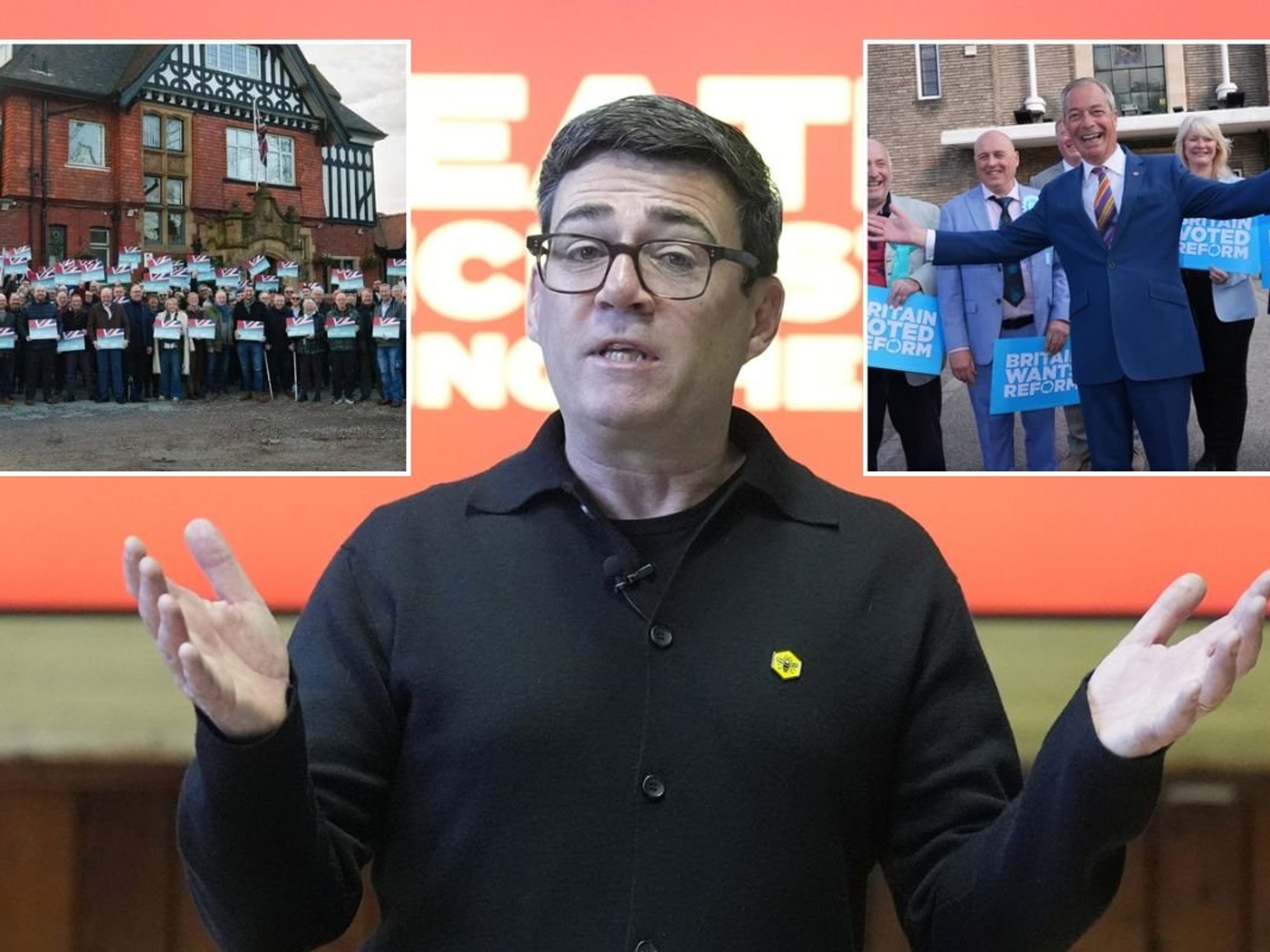 Reform plots 'brutal' battle to stop Andy Burnham's march to No10 as Keir Starmer's rival receive...