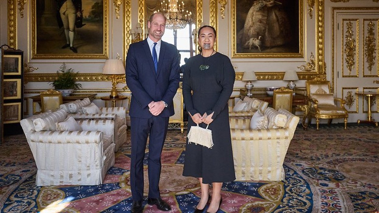 Prince William meets with Māori Queen at Windsor Castle