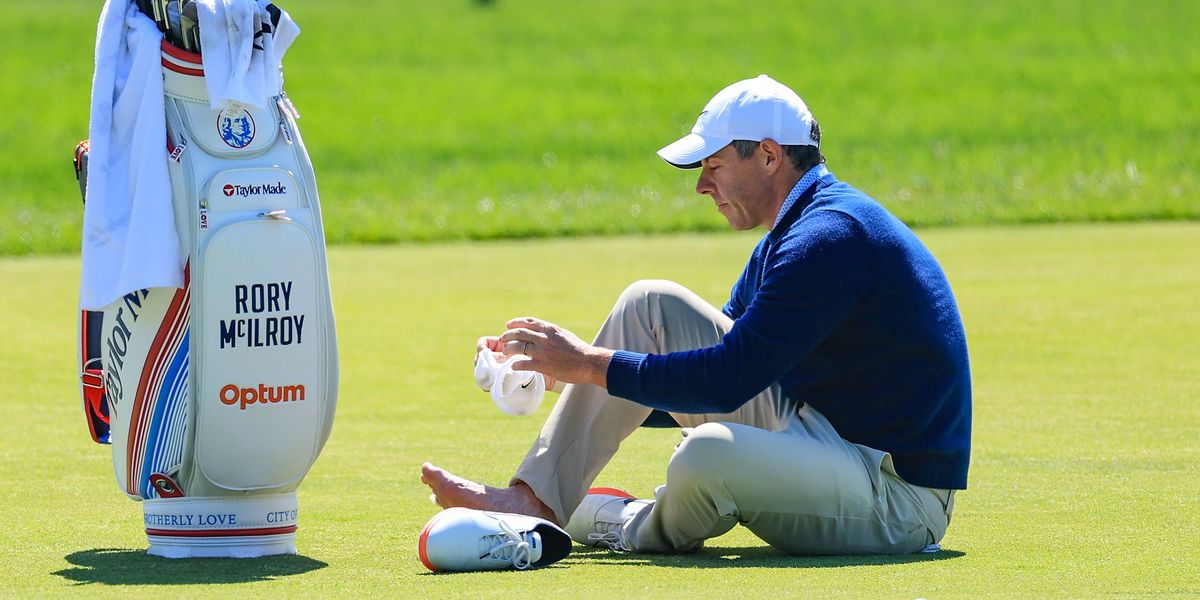 Rory McIlroy major injury concern after withdrawing from PGA Championship practice round Rory McIlroy major injury concern after withdrawing from PGA Championship practice round