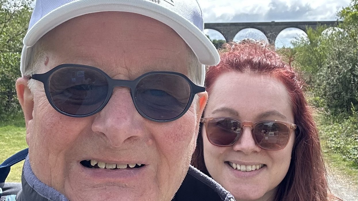Former vicar 'daunted but excited' as he sets off on 700-mile walk across England