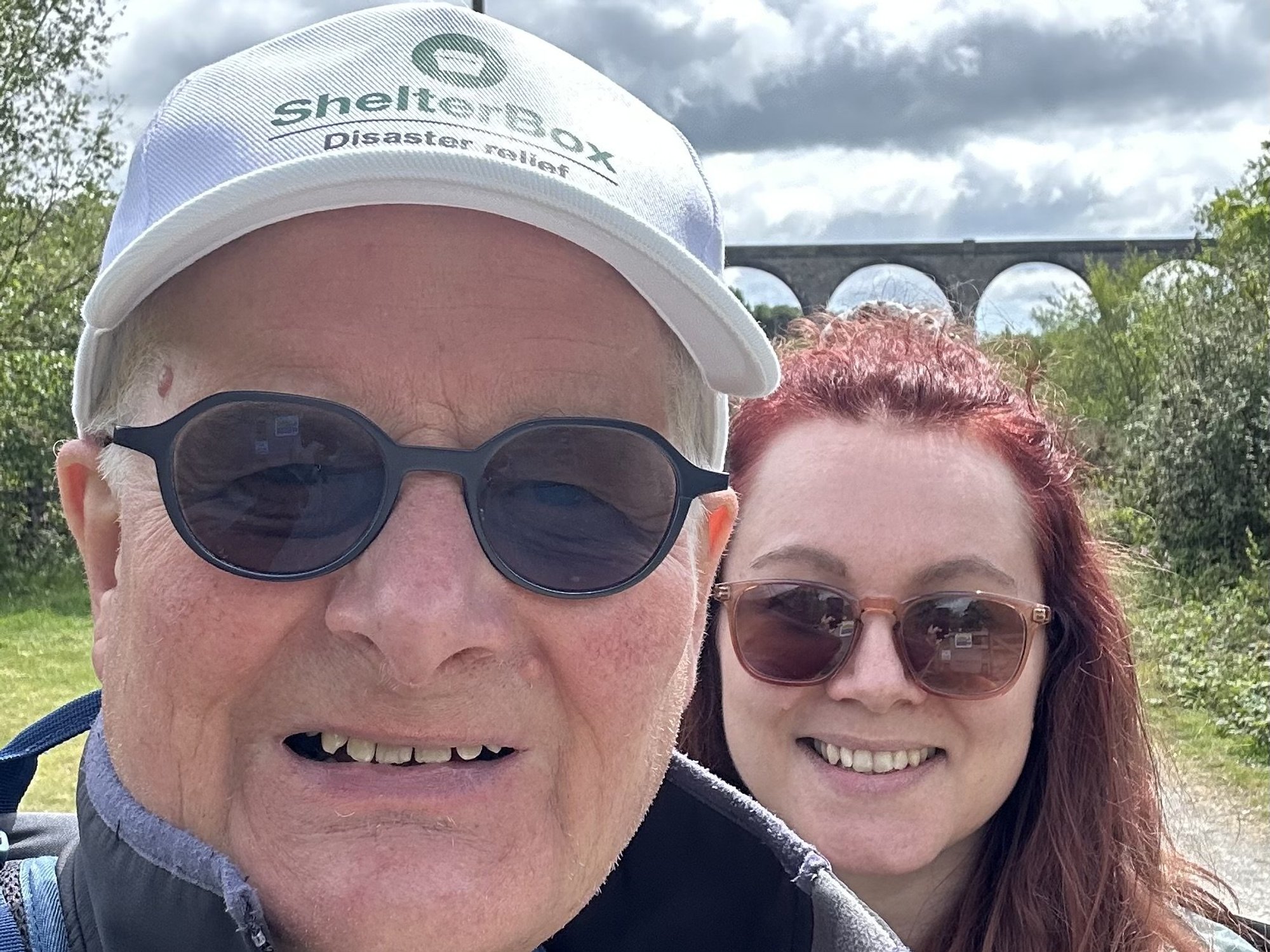 Former vicar 'daunted but excited' as he sets off on 700-mile walk across England