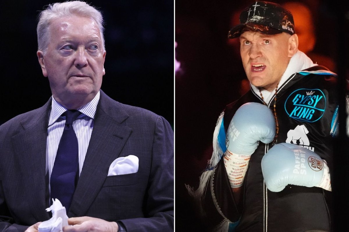 Frank Warren shuts down Tyson Fury rumour ahead of Anthony Joshua boxing fight