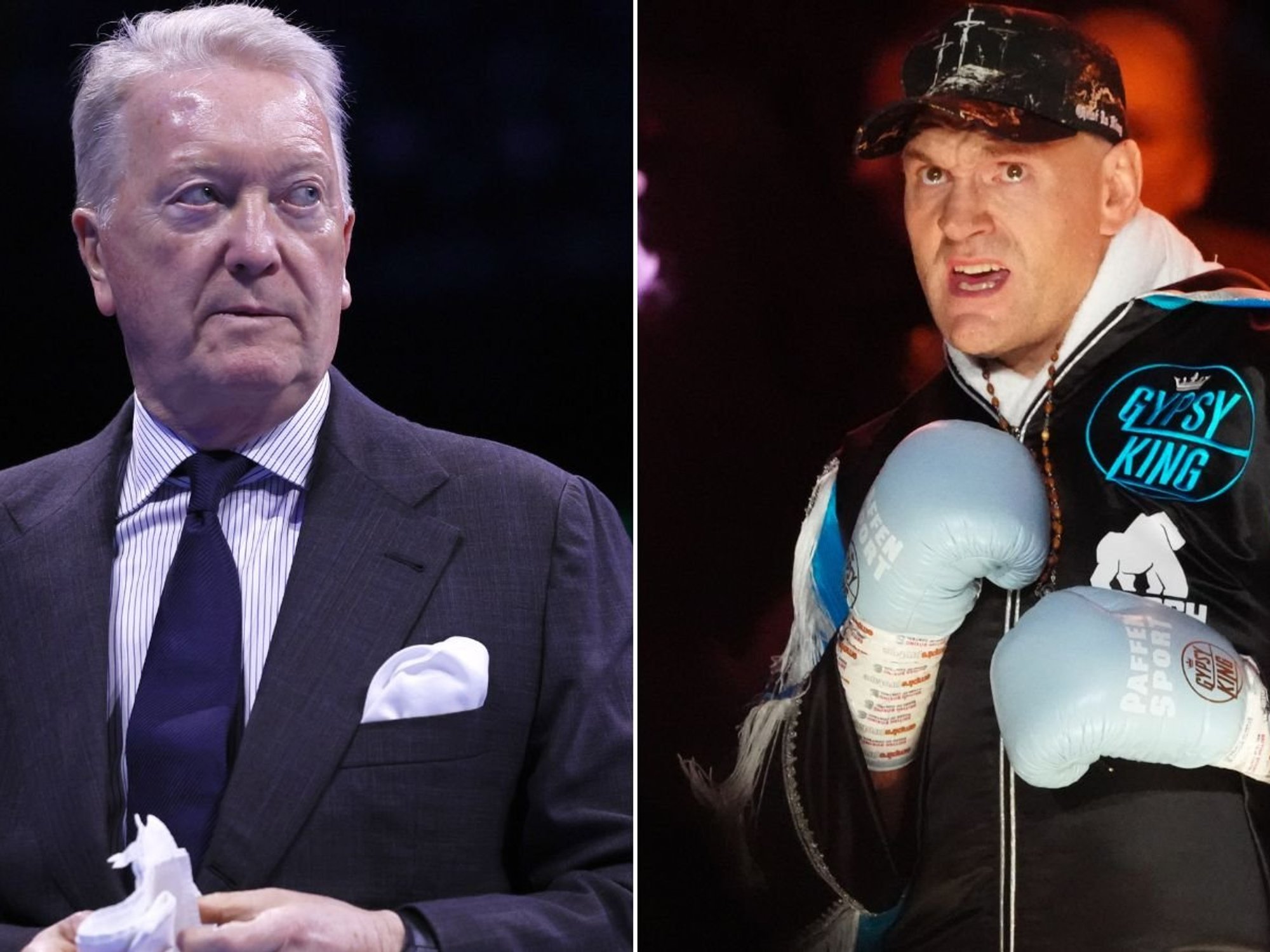 Frank Warren shuts down Tyson Fury rumour ahead of Anthony Joshua boxing fight